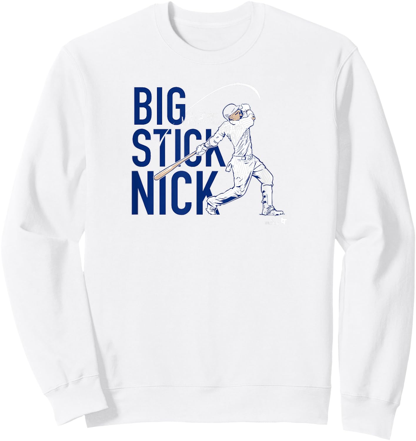 Nick Castellanos - Big Stick Nick - Philadelphia Baseball Sweatshirt - Sweatshirt | White