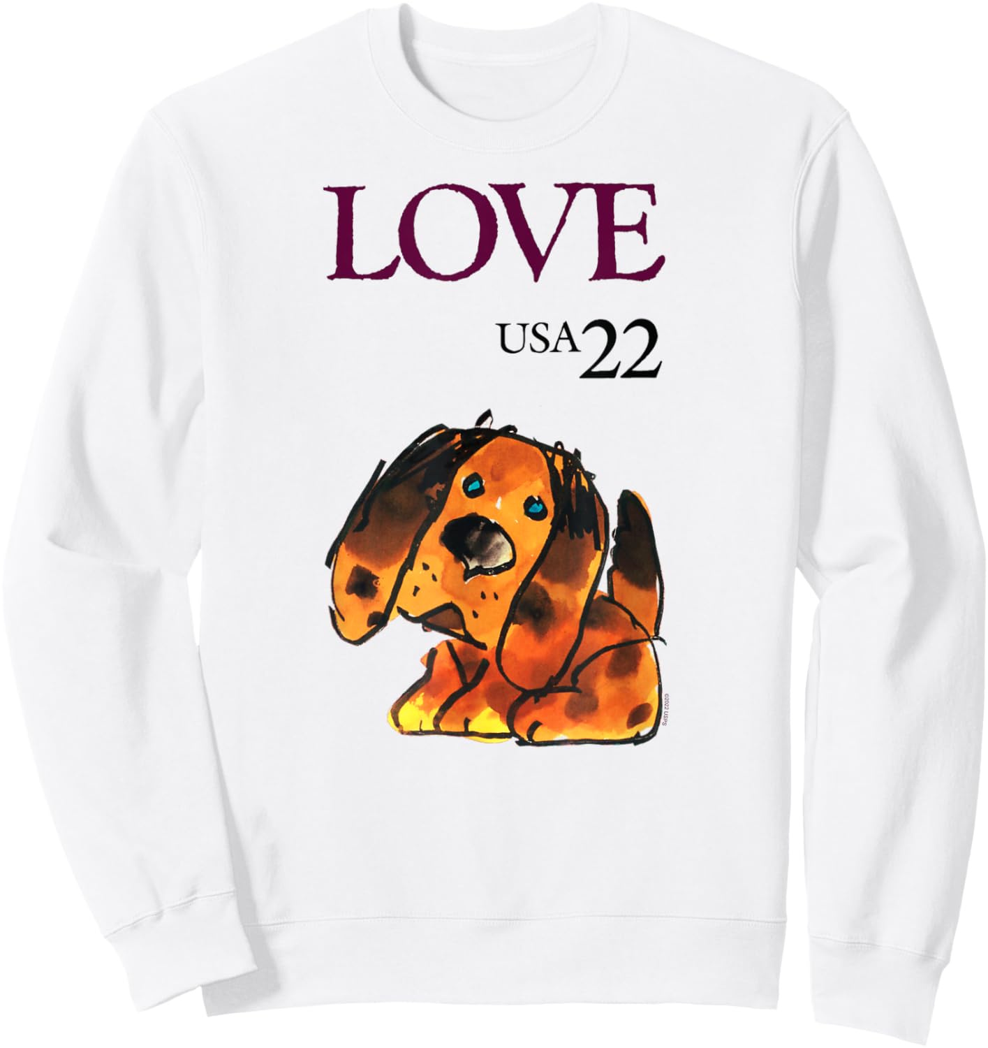 USPS - Love Puppy USA 22 Sweatshirt - Sweatshirt | White