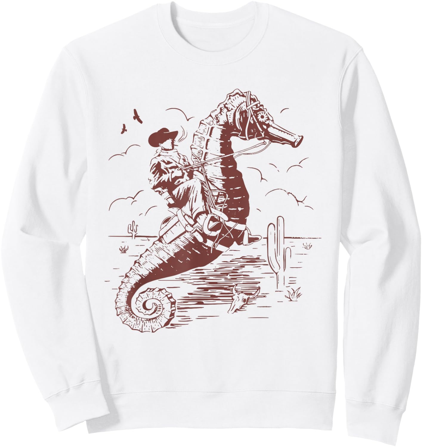 Horsing Around HORSE Lovers Men Women Sweatshirt - Sweatshirt | White