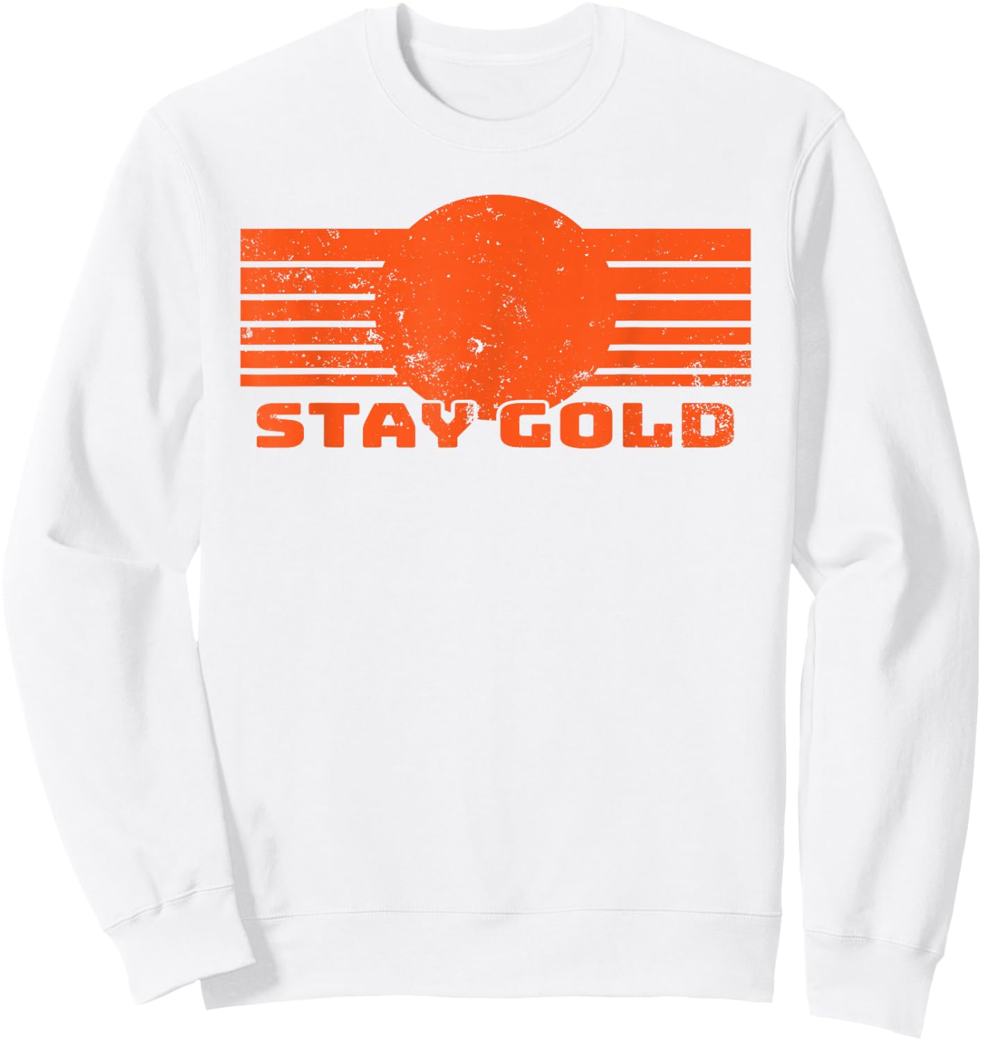 Stay Gold 1980s Outsiders & Sweatshirt - Sweatshirt | White