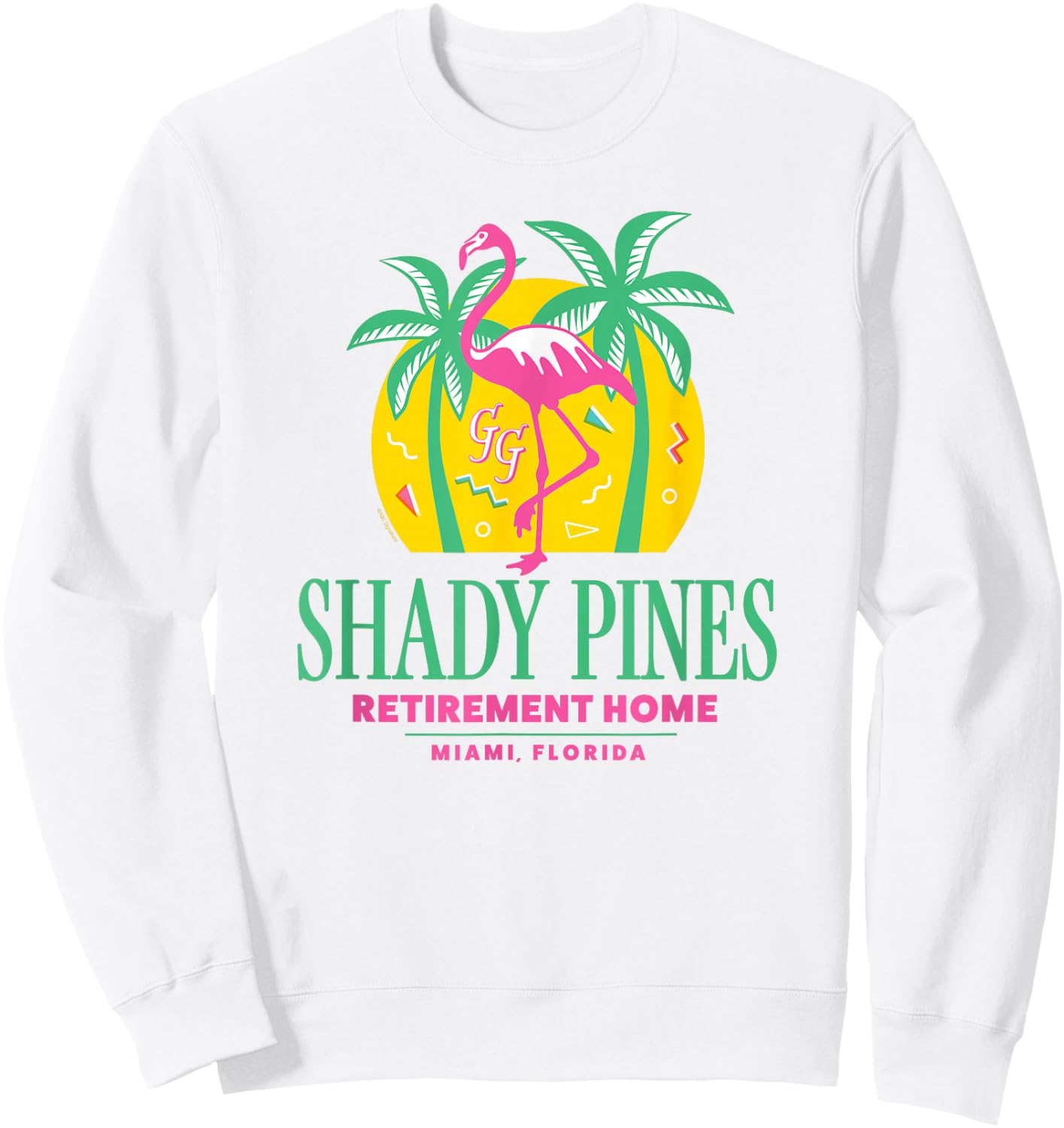 The Golden Girls - Shady Pines Retirement Home Sweatshirt - Sweatshirt | White