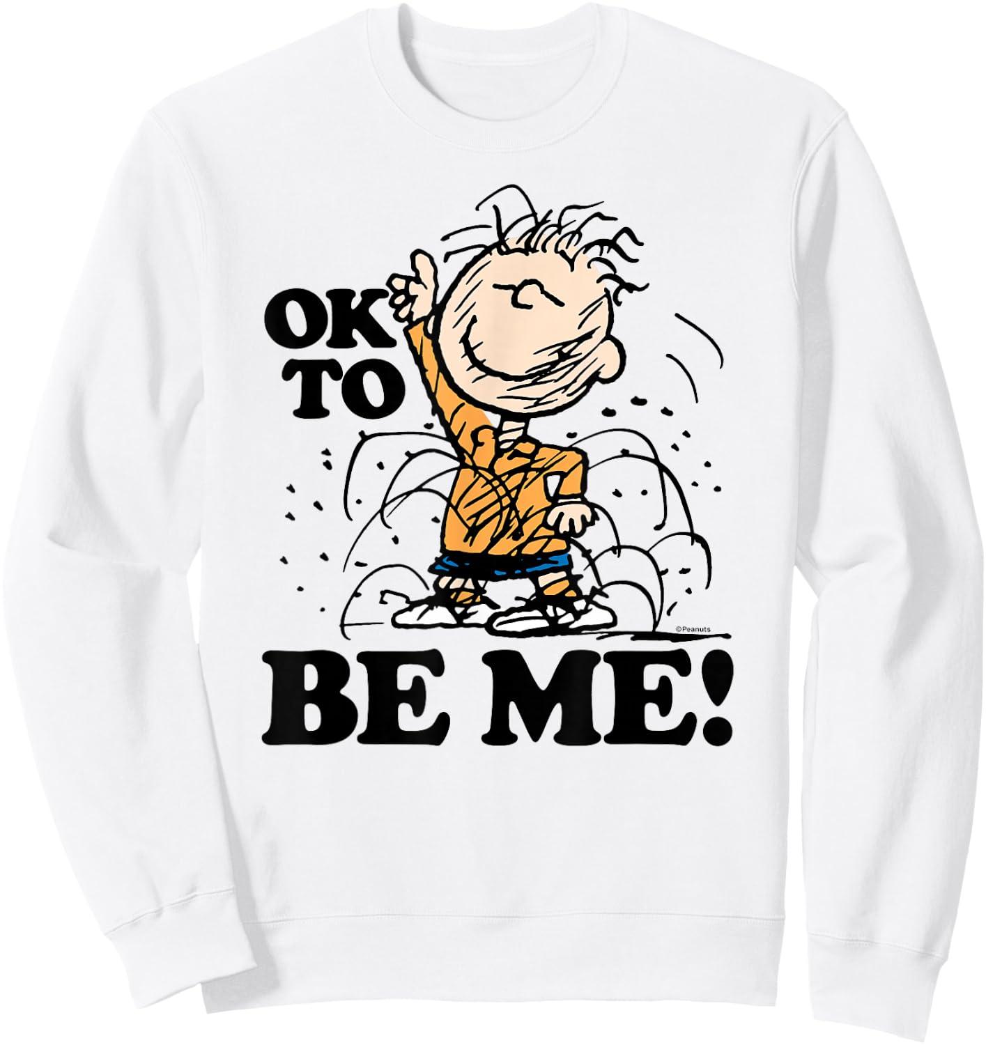 Peanuts - Pigpen Ok to Be Me Sweatshirt - Sweatshirt | White