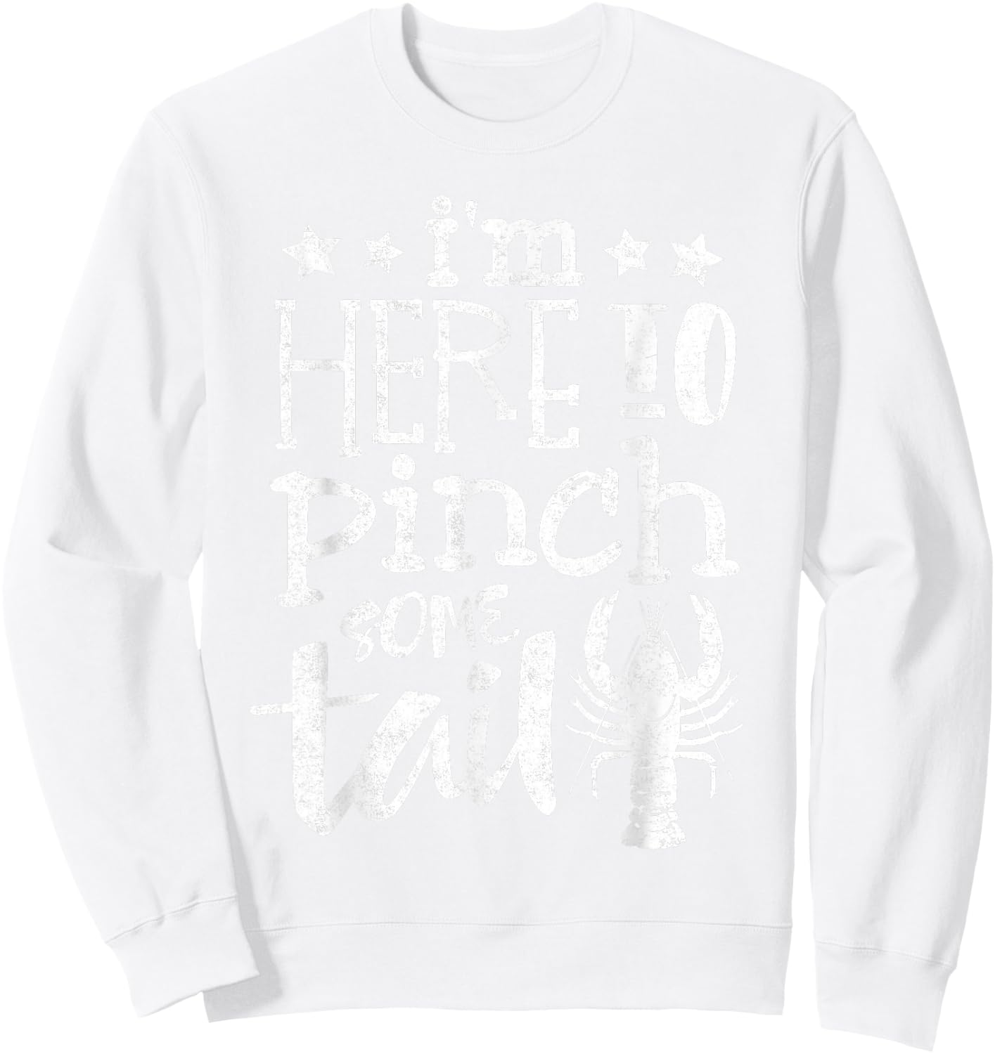 Funny Crawfish Boil Shirt Crayfish Cajun Festival Women Sweatshirt - Sweatshirt | White