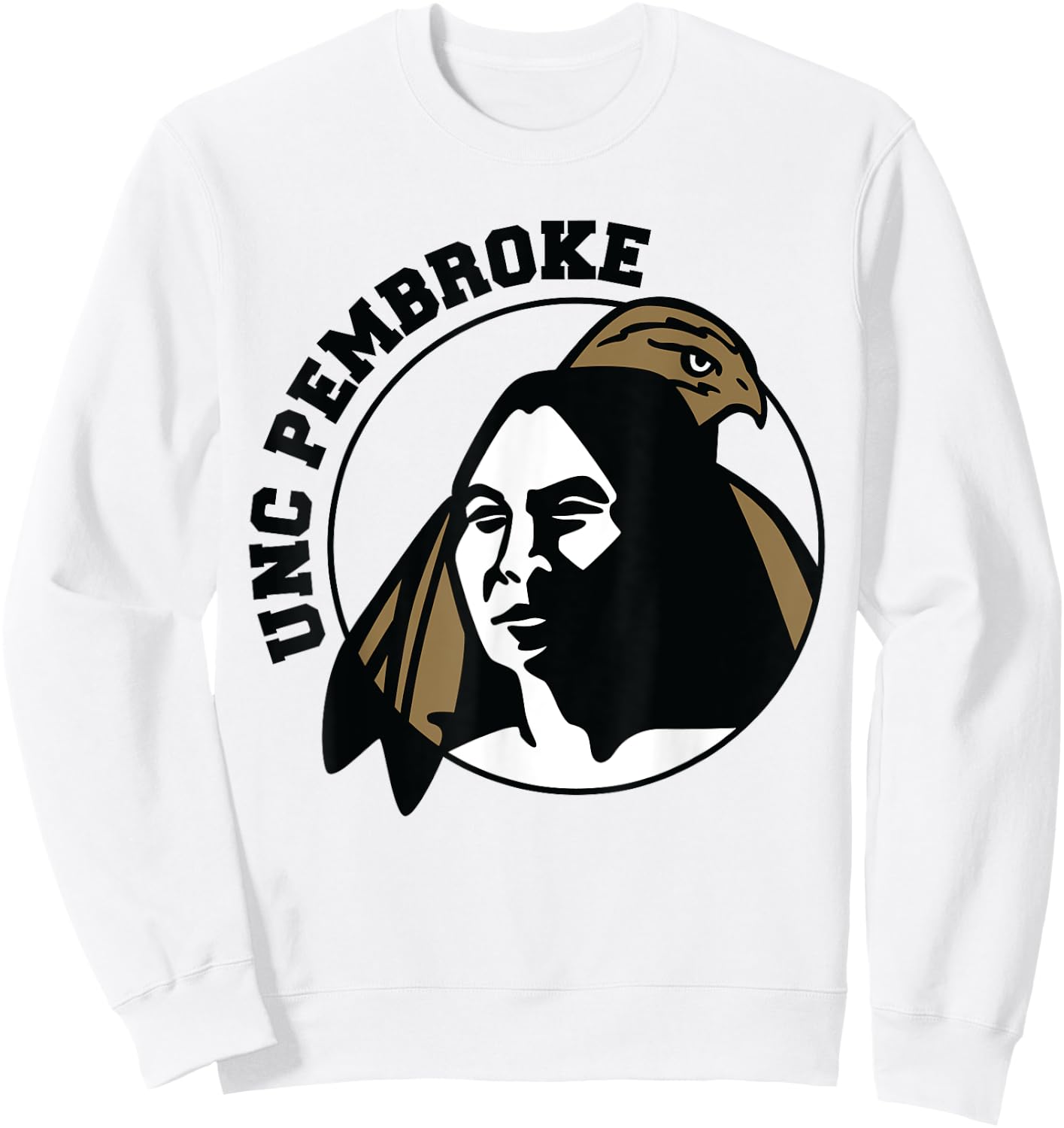 License Champs University of North Carolina at Pembroke | NCAA | NCAFUNCP04 , Small, White Sweatshirt - Sweatshirt | White