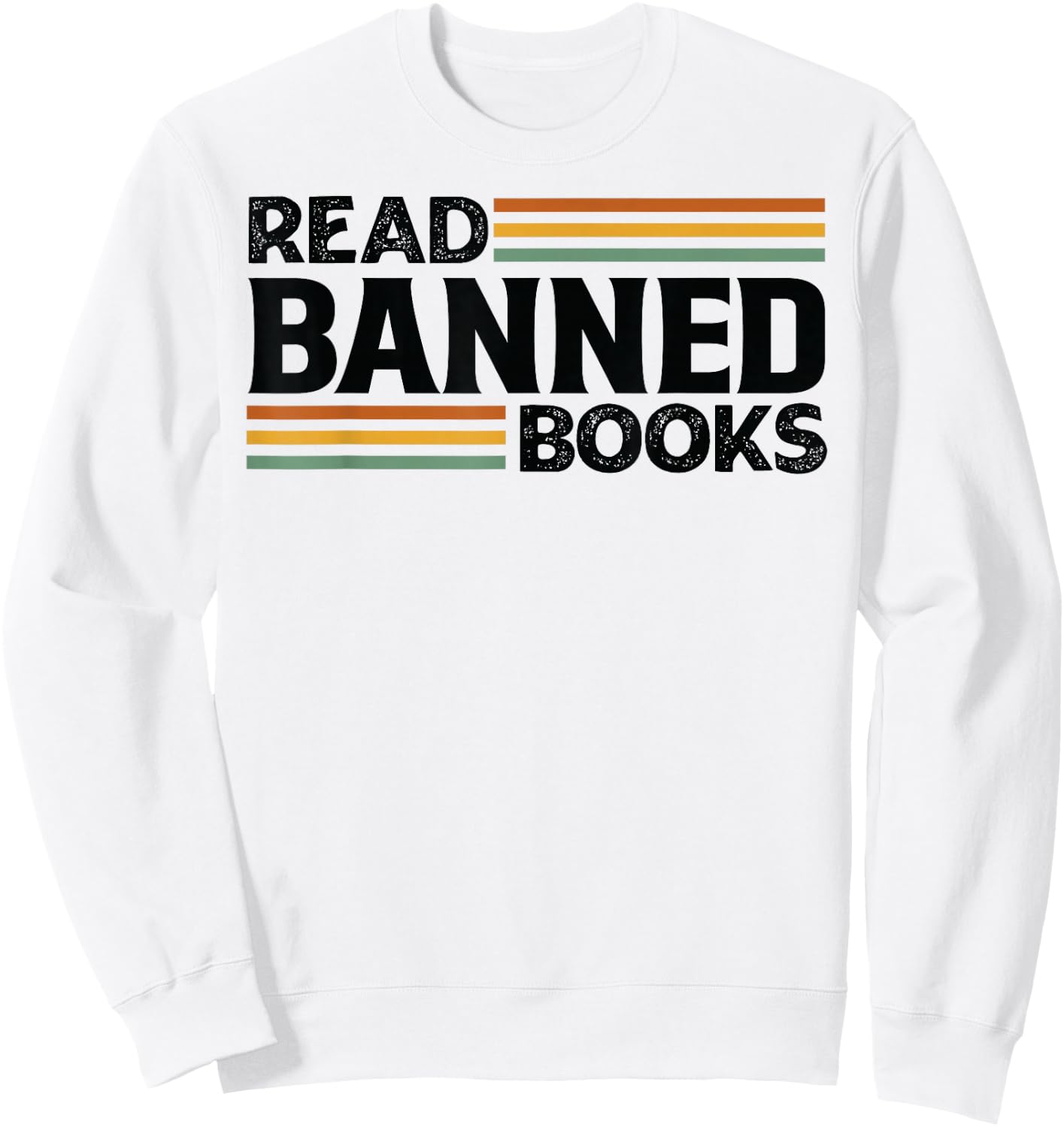 Read Banned Books Sweatshirt - Sweatshirt | White
