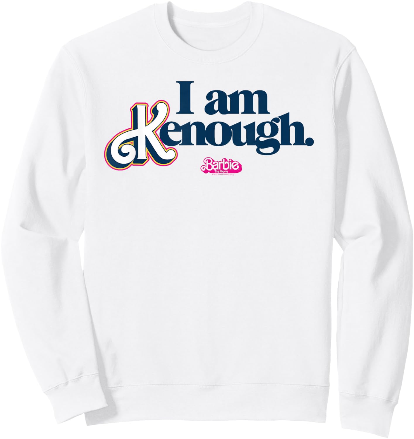 Barbie The Movie - I Am Kenough Sweatshirt - Sweatshirt | White