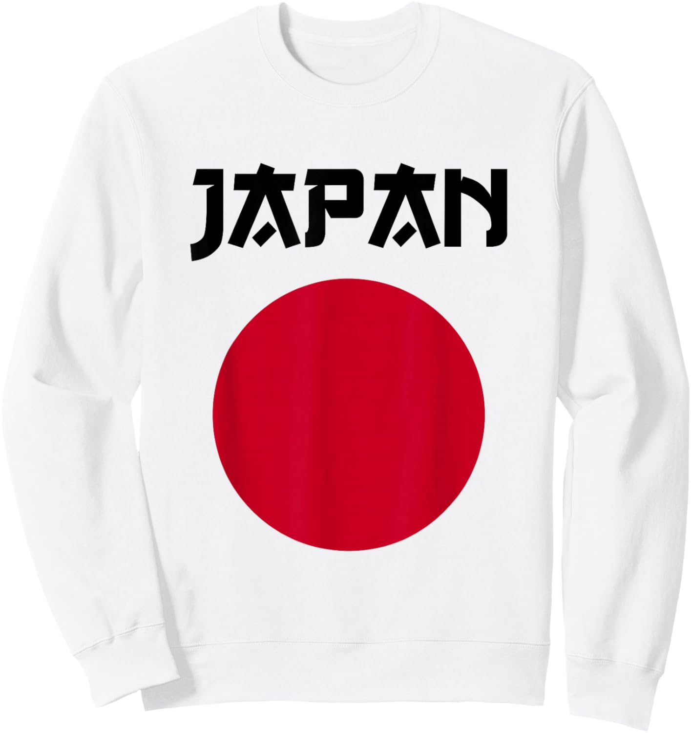 Japan Flag Sweatshirt - Sweatshirt | White