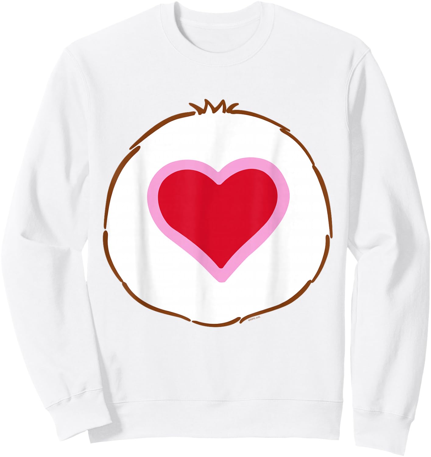 Care Bears Tenderheart Belly Halloween Costume Sweatshirt - Sweatshirt | White