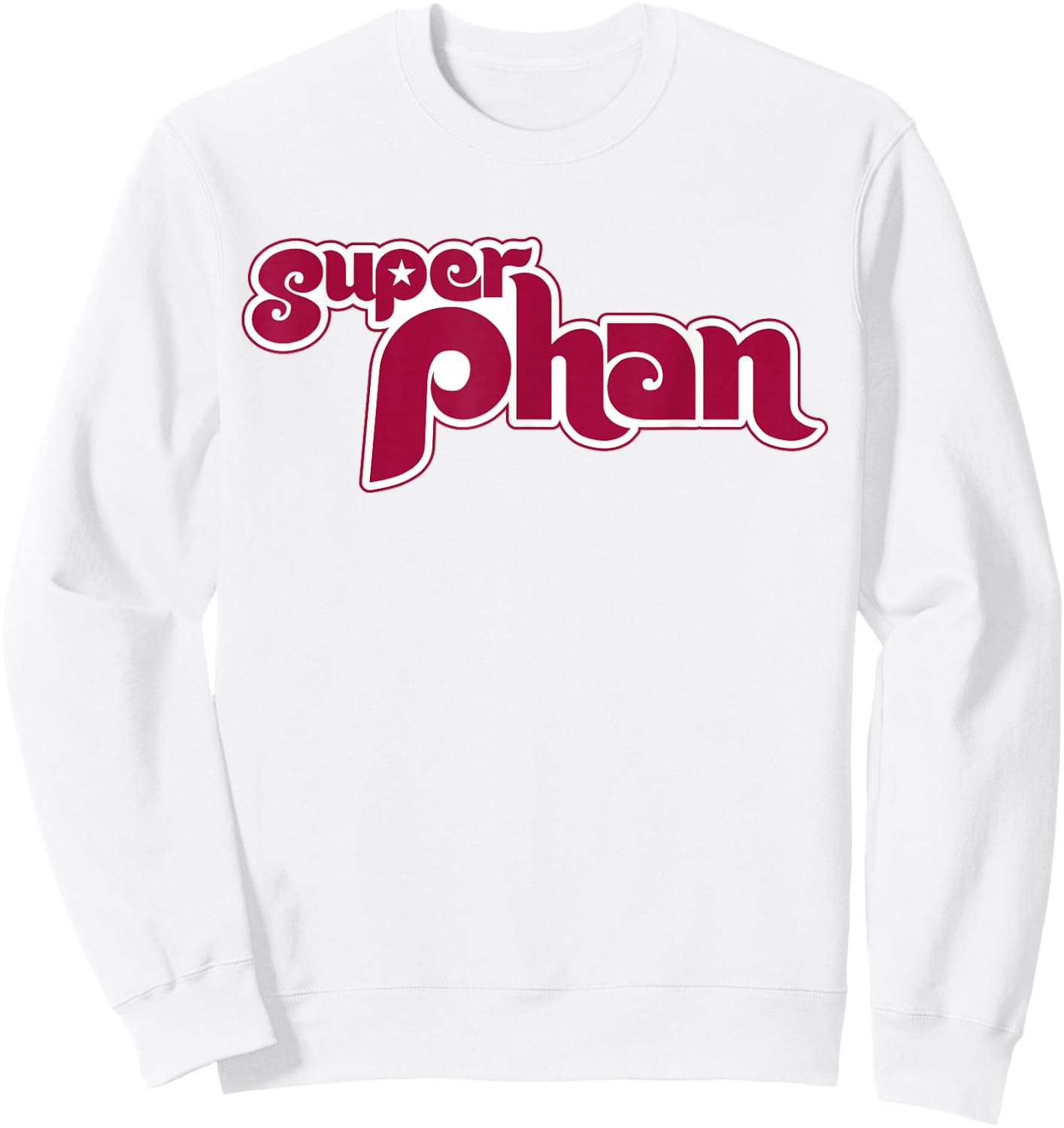 Super Phan - Philadelphia Super Fan Sweatshirt - Sweatshirt | White