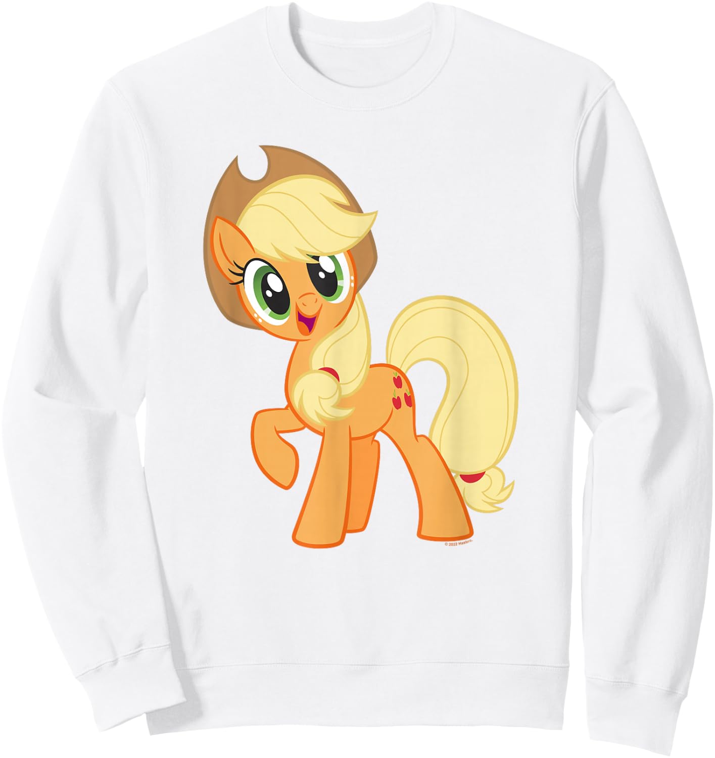 My Little Pony: Friendship is Magic Big Applejack Portrait Sweatshirt - Sweatshirt | White