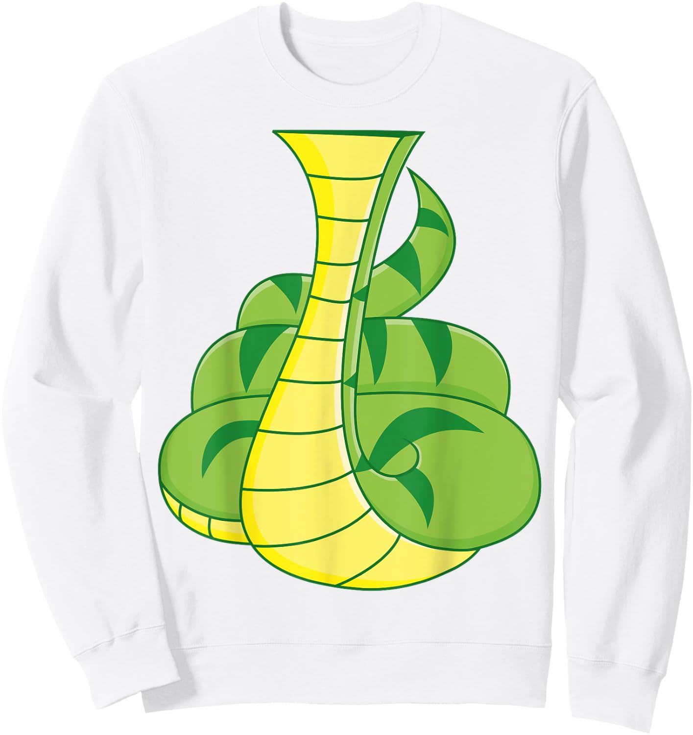 Snake Snake Costume Shirt Sweatshirt - Sweatshirt | White