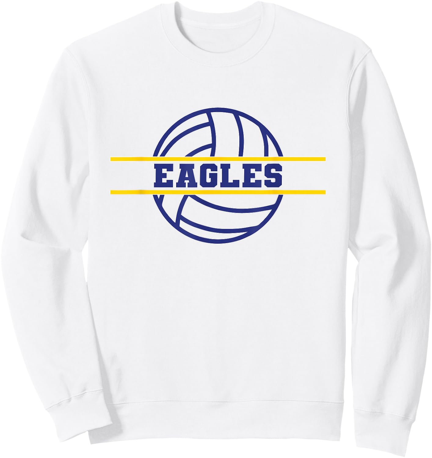 Eagles Volleyball Sweatshirt - Sweatshirt | White