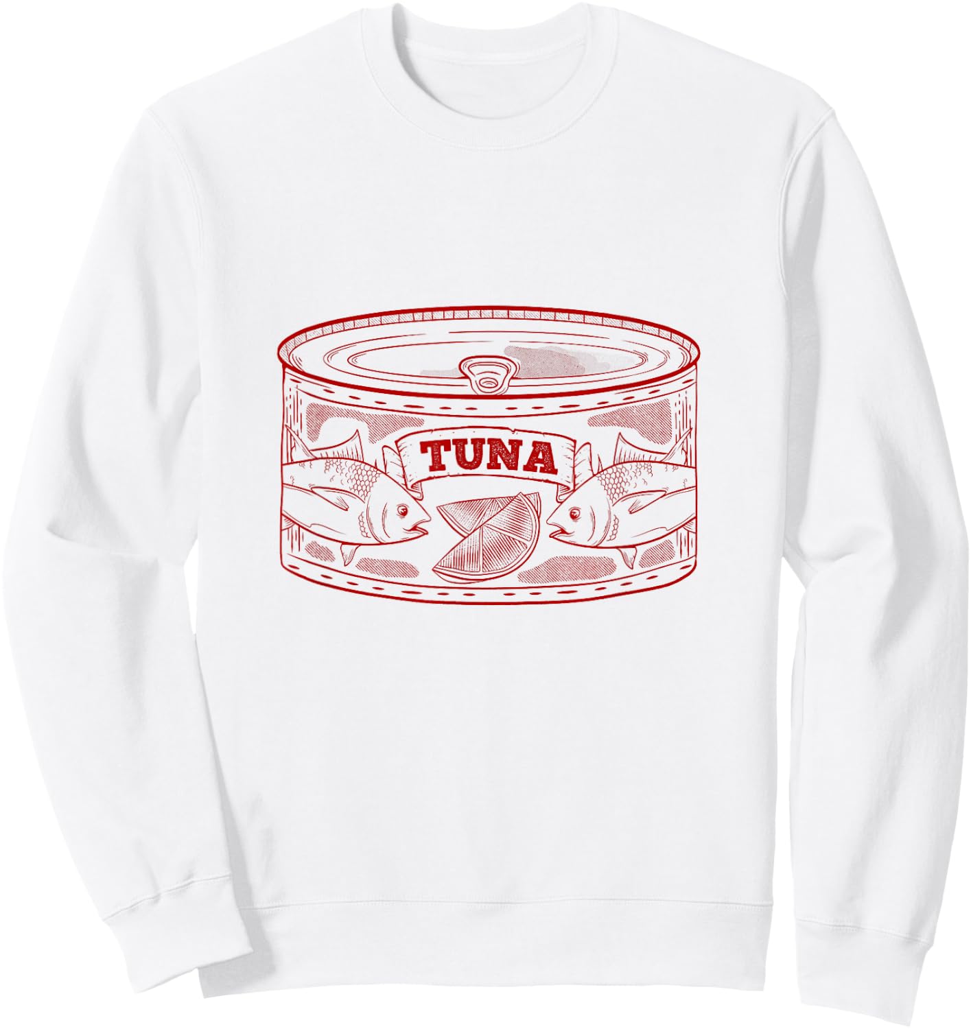 Can of Tuna Sweatshirt - Sweatshirt | White