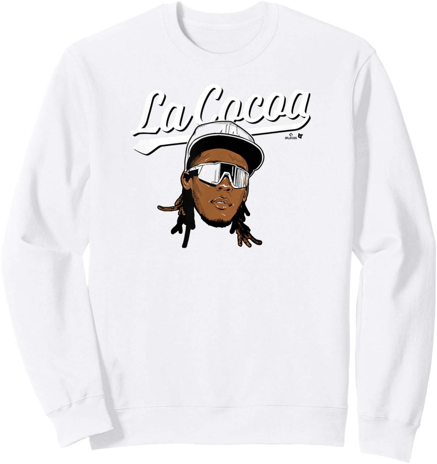 Elly De La Cruz - La Cocoa - Cincinnati Baseball Sweatshirt - Sweatshirt | White