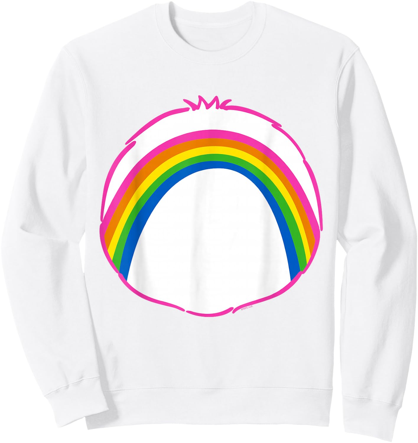 Care Bears Cheer Belly Halloween Costume Sweatshirt - Sweatshirt | White