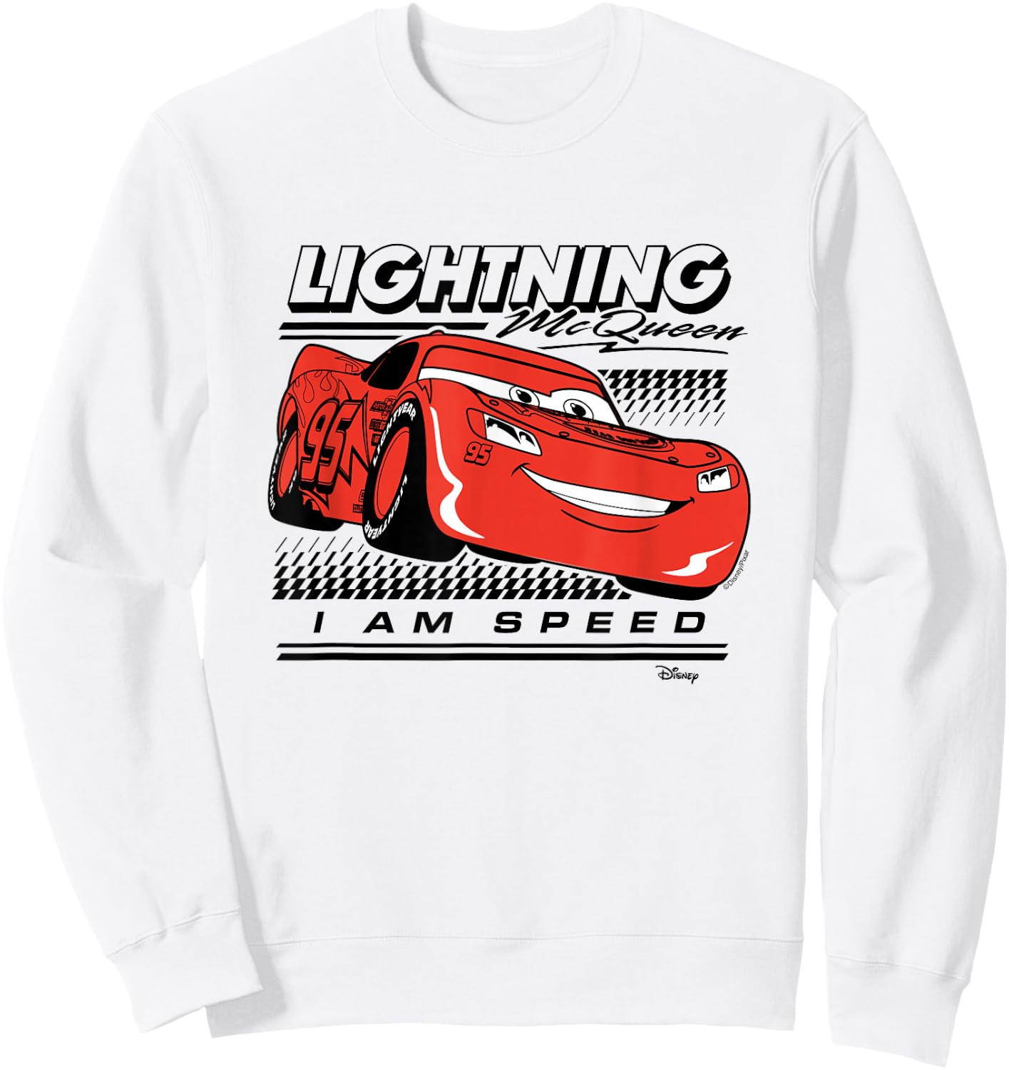 Cars - LMQ I am Speed Sweatshirt - Sweatshirt | White
