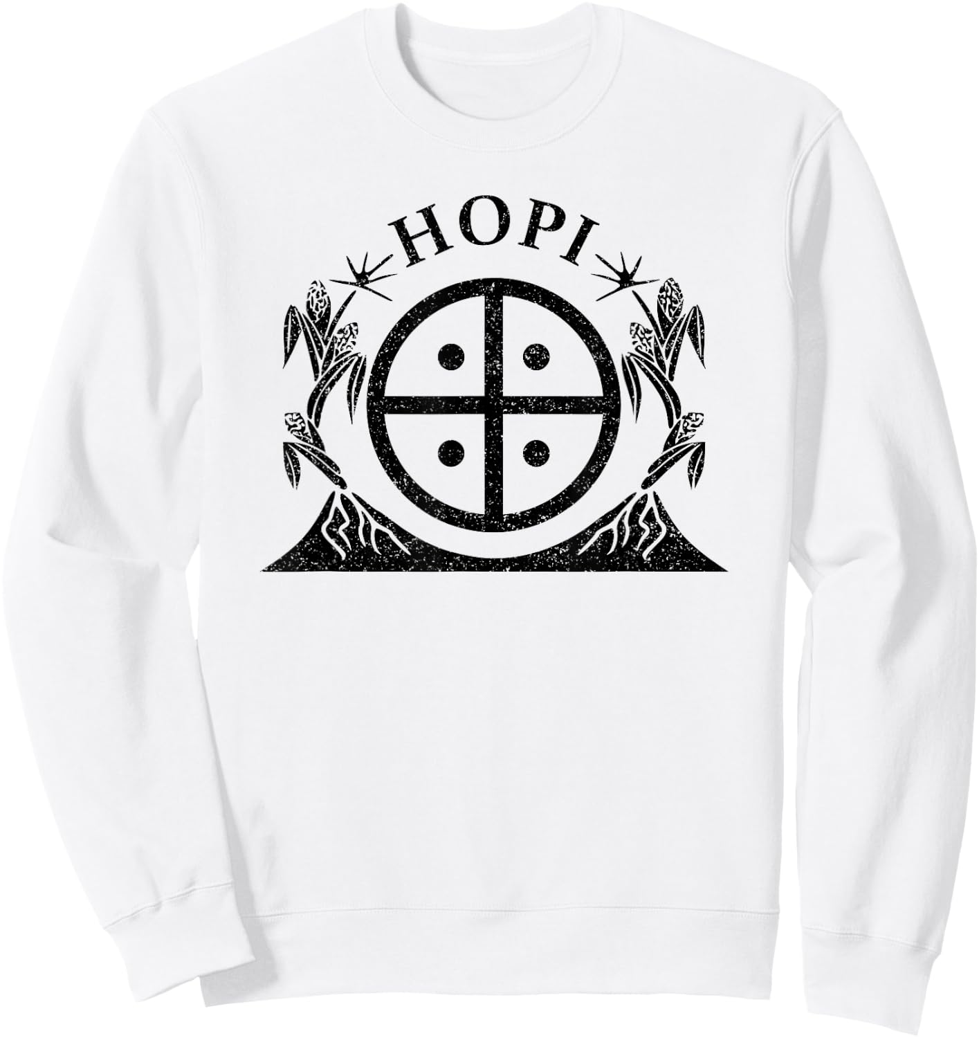 Hopi Nation Native American Indian Flag Reservation Arizona Sweatshirt - Sweatshirt | White