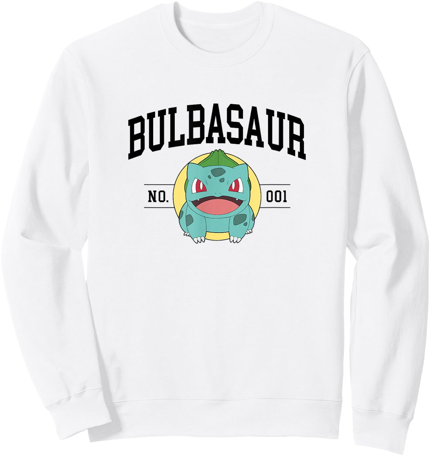 Pokémon - Bulbasaur Collegiate Sweatshirt - Sweatshirt | White