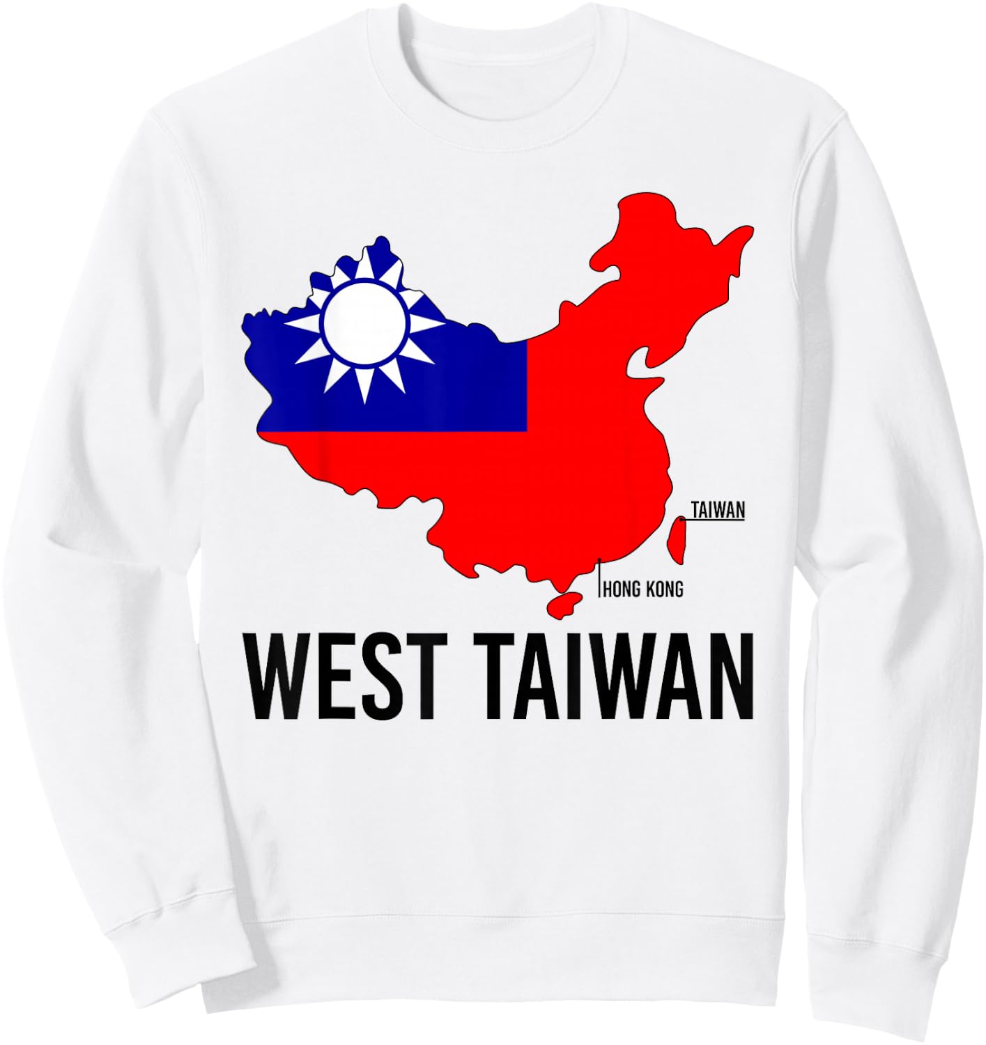 West Taiwan Sweatshirt - Sweatshirt | White