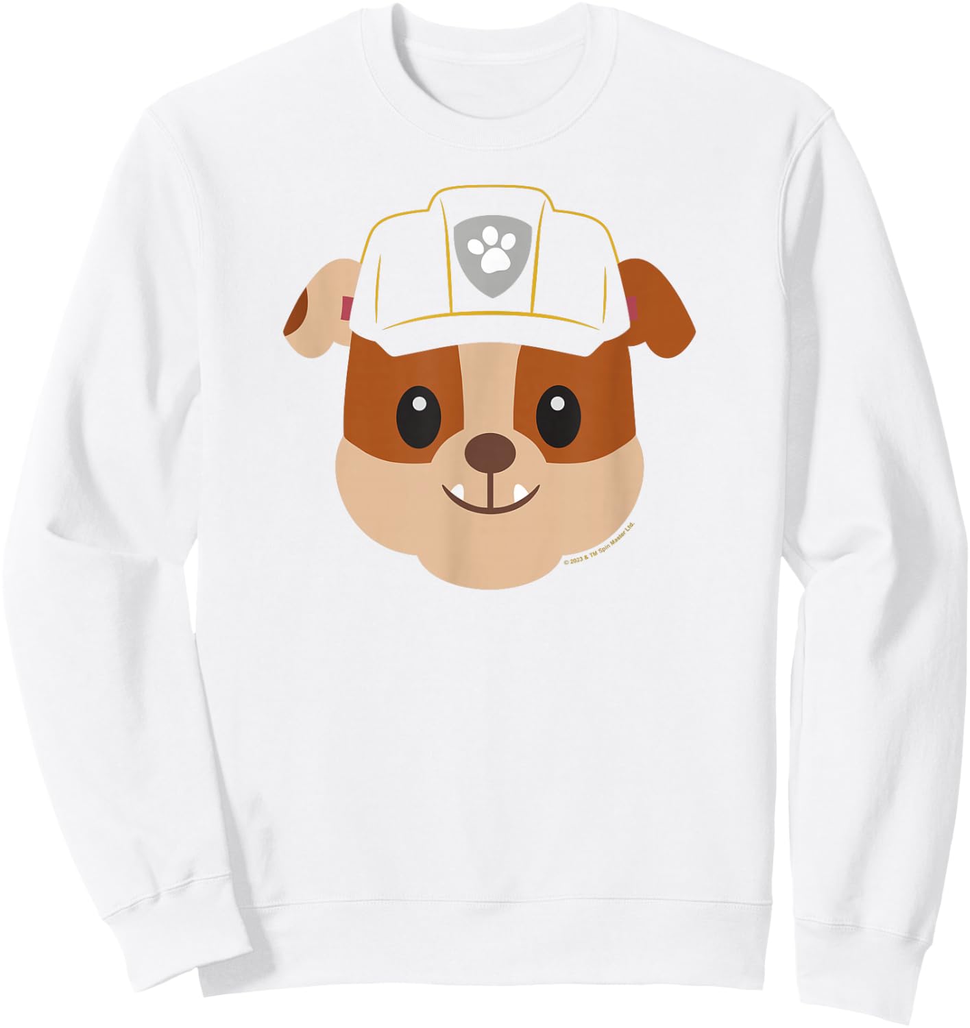 PAW Patrol Rubble Emoji Sweatshirt - Sweatshirt | White