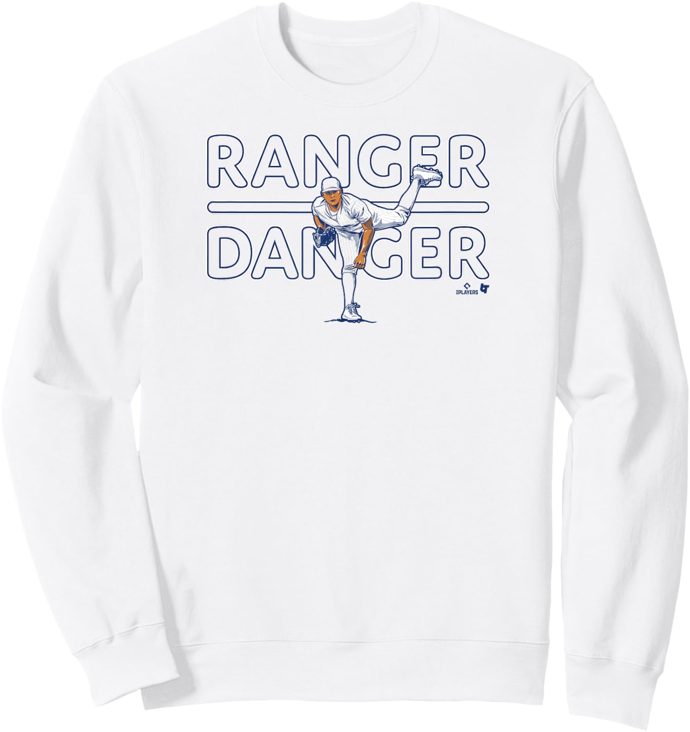 Ranger Suárez - Ranger Danger - Philadelphia Baseball Sweatshirt - Sweatshirt | White