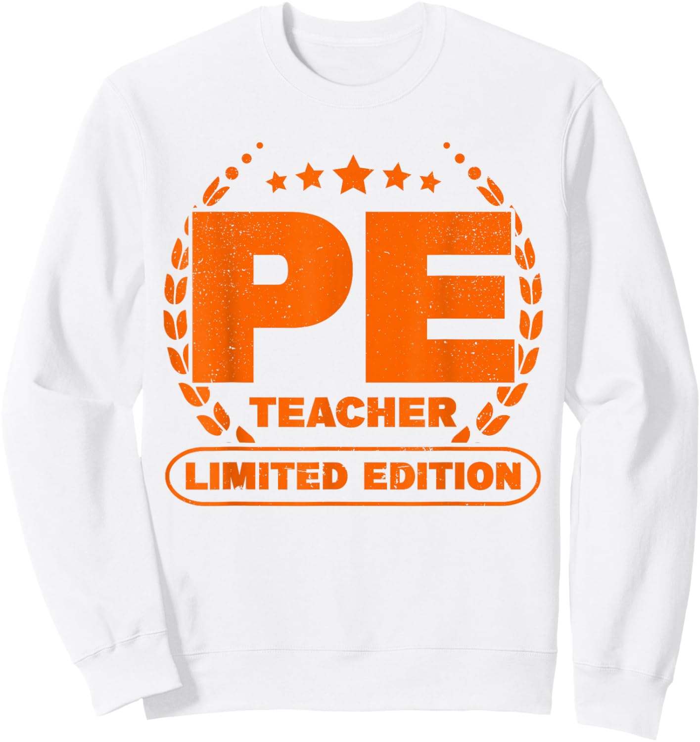 PE Teacher Limited Edition Physical Education Teacher Sweatshirt - Sweatshirt | White