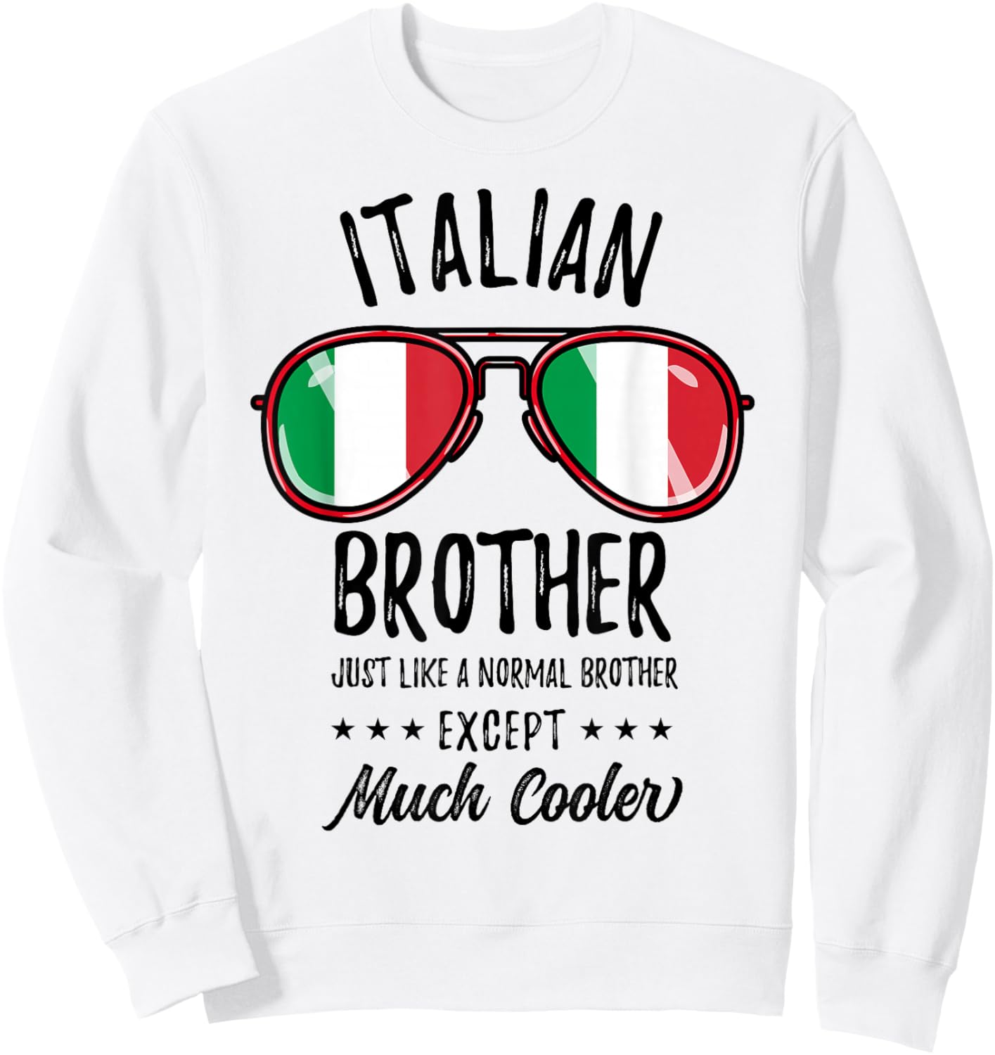 Matching Italian Brother Sweatshirt - Sweatshirt | White