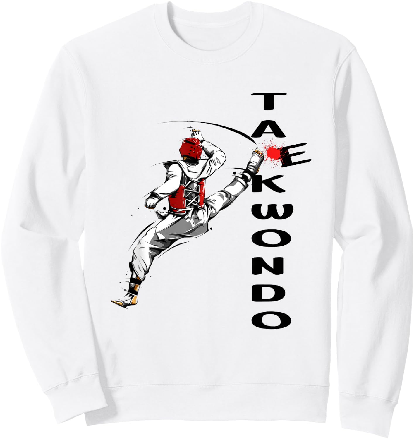 Love Taekwondo men Shirt Taekwondo Lovers women and girls Sweatshirt - Sweatshirt | White