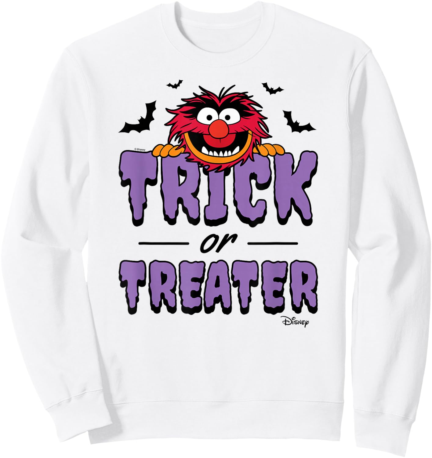 The Muppets - Animal Trick Or Treat Sweatshirt - Sweatshirt | White