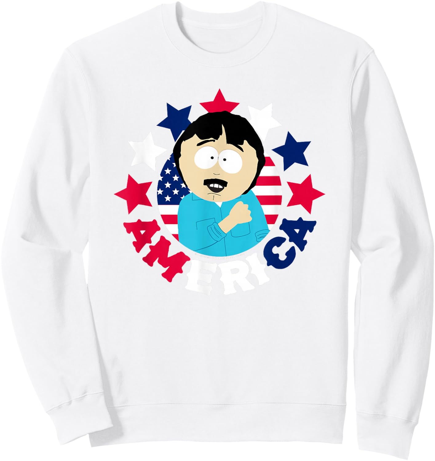 South Park AMERICA! Sweatshirt - Sweatshirt | White