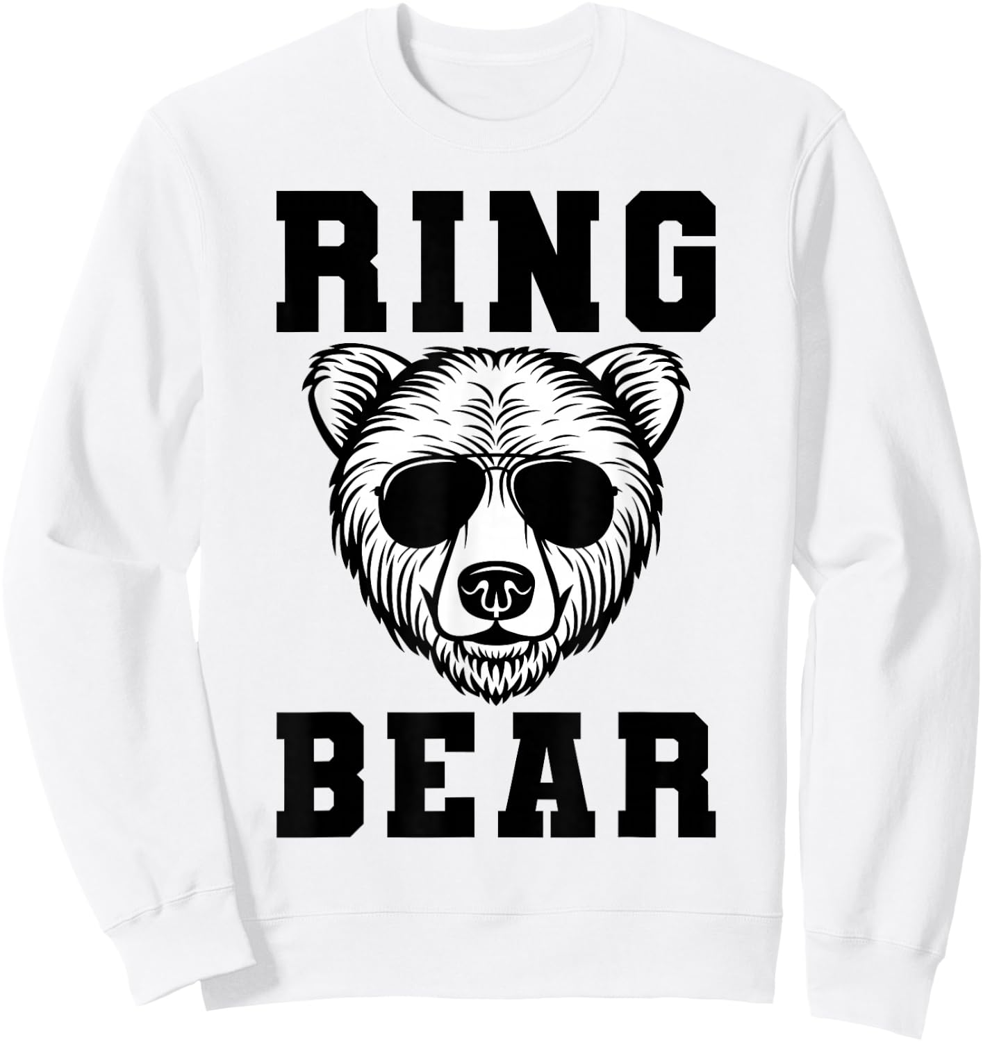 Ring Bear Ring Bear Ring Sweatshirt - Sweatshirt | White