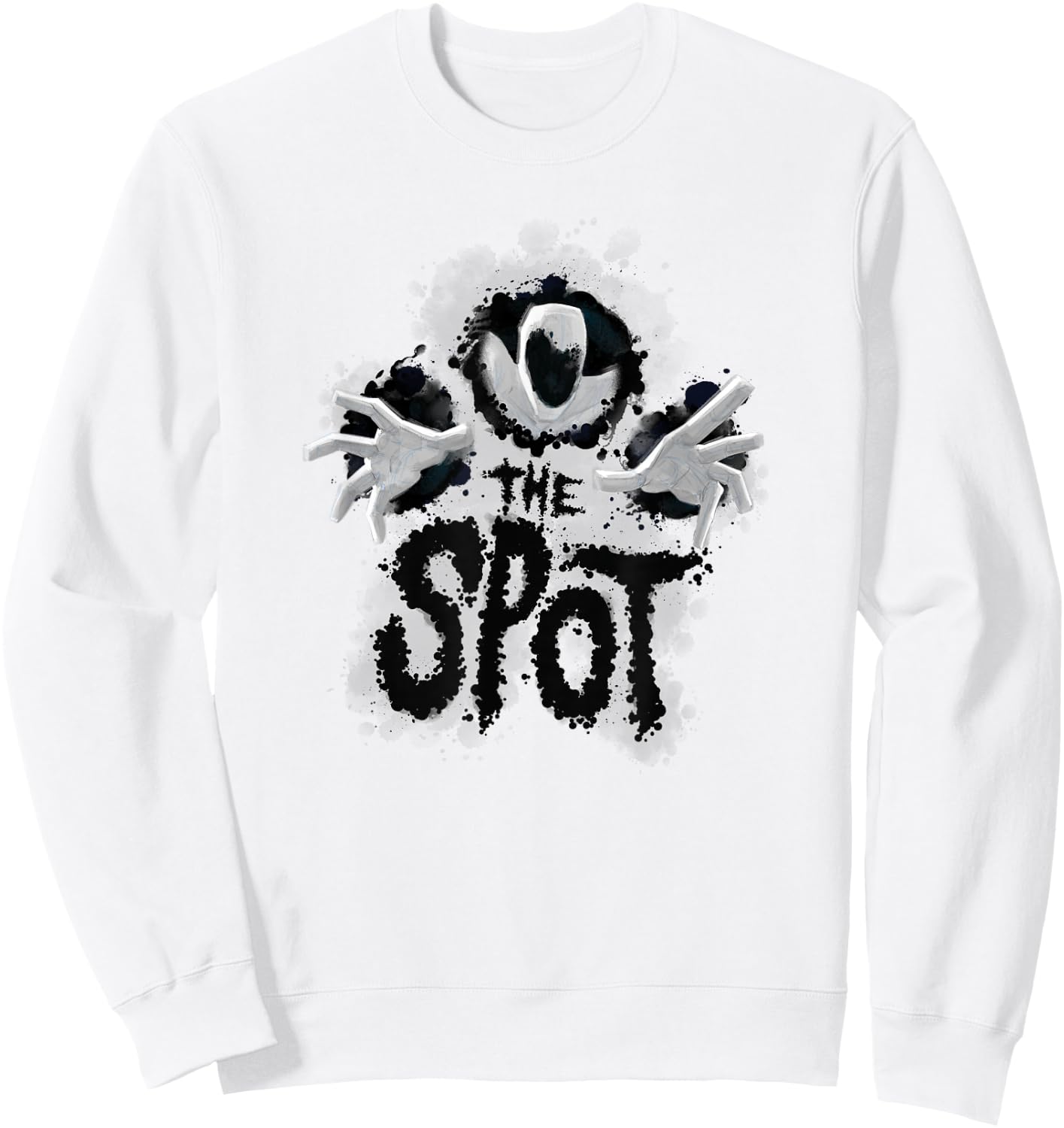 Marvel Spider-Man Across The Spider-Verse Part 1 The Spot Sweatshirt - Sweatshirt | White