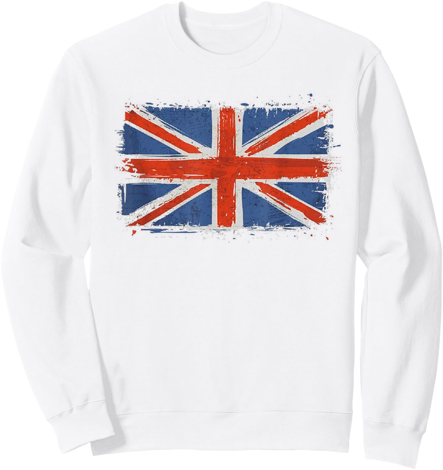 England , British Shirt, England Flag, England Sweatshirt - Sweatshirt | White