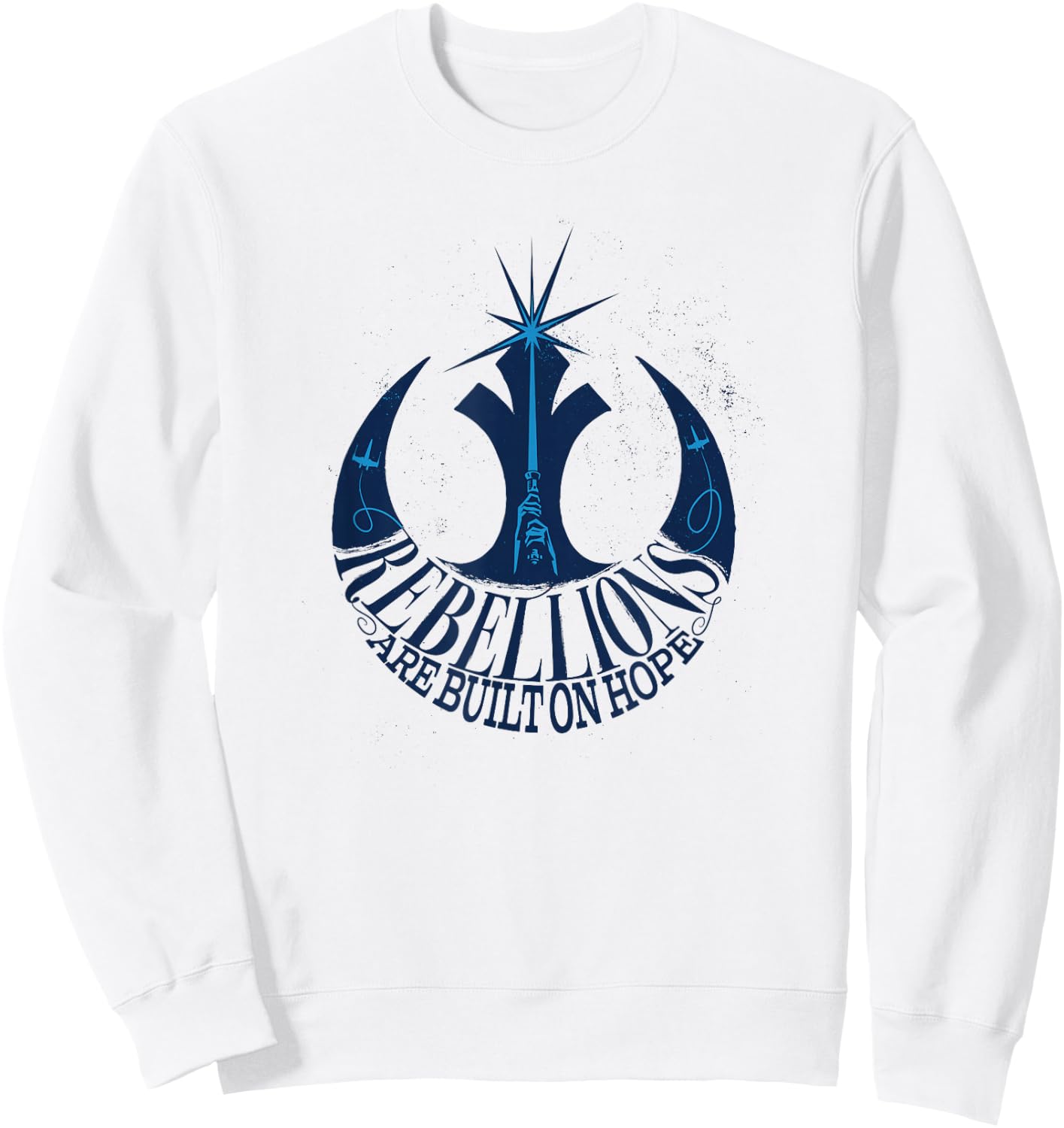 Star Wars Rebellions Are Built On Hope Rebels Logo Sweatshirt - Sweatshirt | White