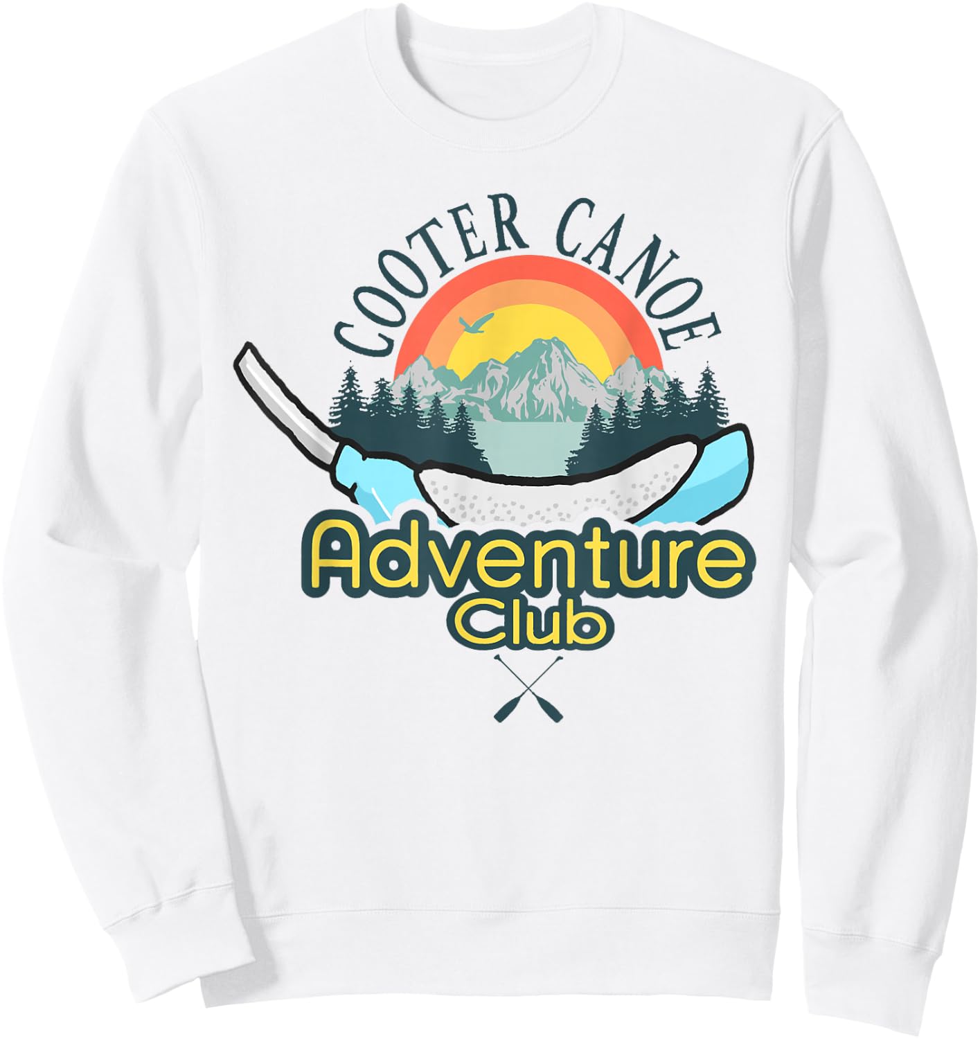 Cooter Canoe Purewick Funny Nursing ICU ED ER Med Surg Nurse Sweatshirt - Sweatshirt | White