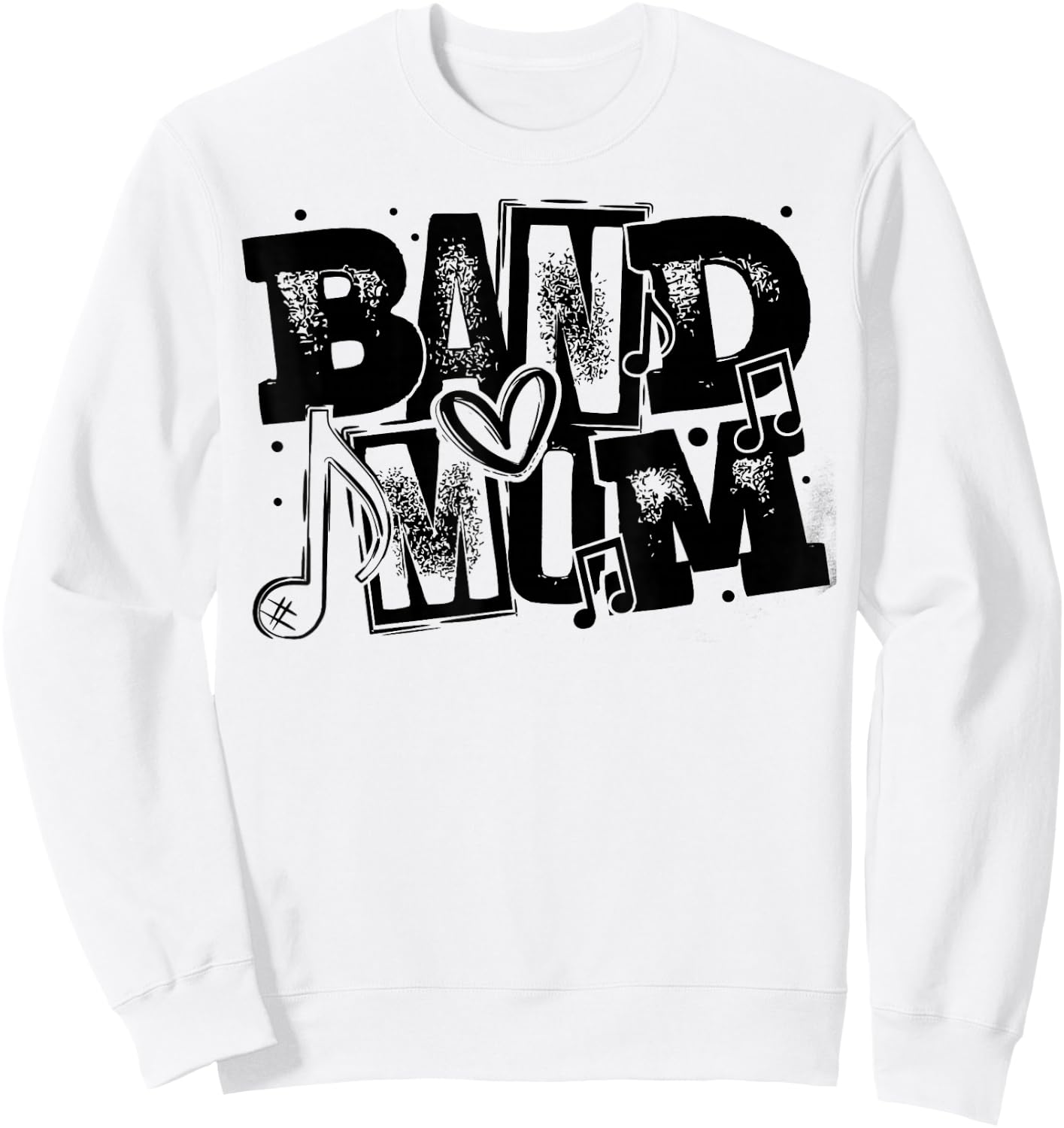 Band Mom Sweatshirt - Sweatshirt | White
