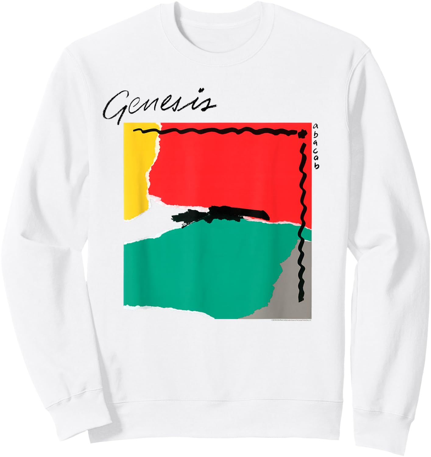 Genesis Abacab Sweatshirt - Sweatshirt | White