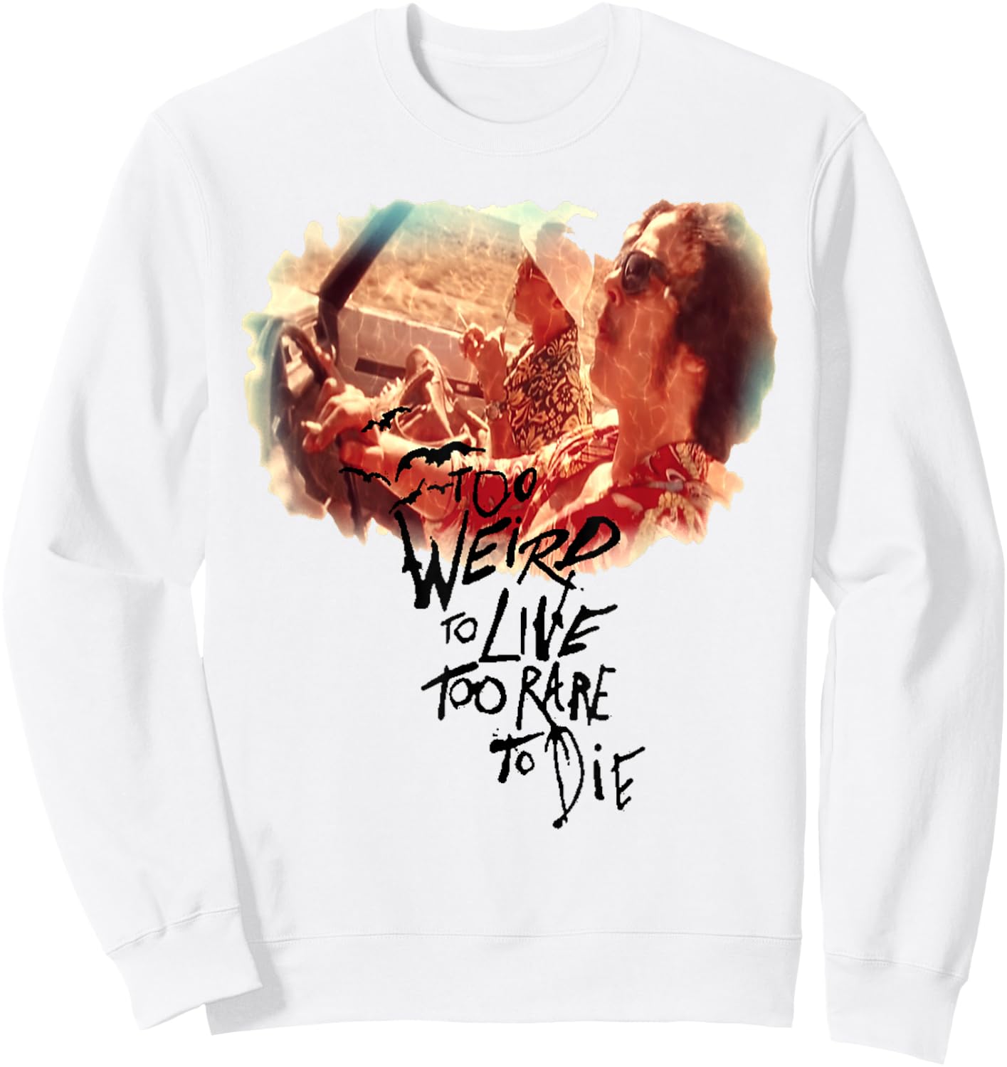 Fear and Gonzo Loathing 2.0 Sweatshirt - Sweatshirt | White