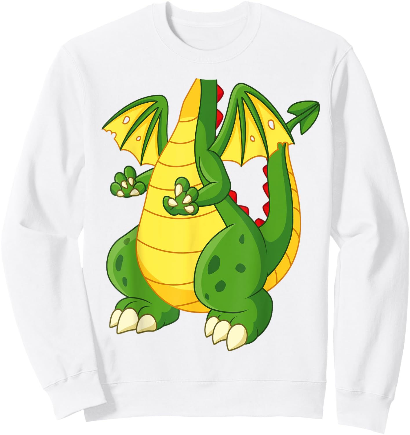 Dragon Green Dragon Costume Shirt Sweatshirt - Sweatshirt | White