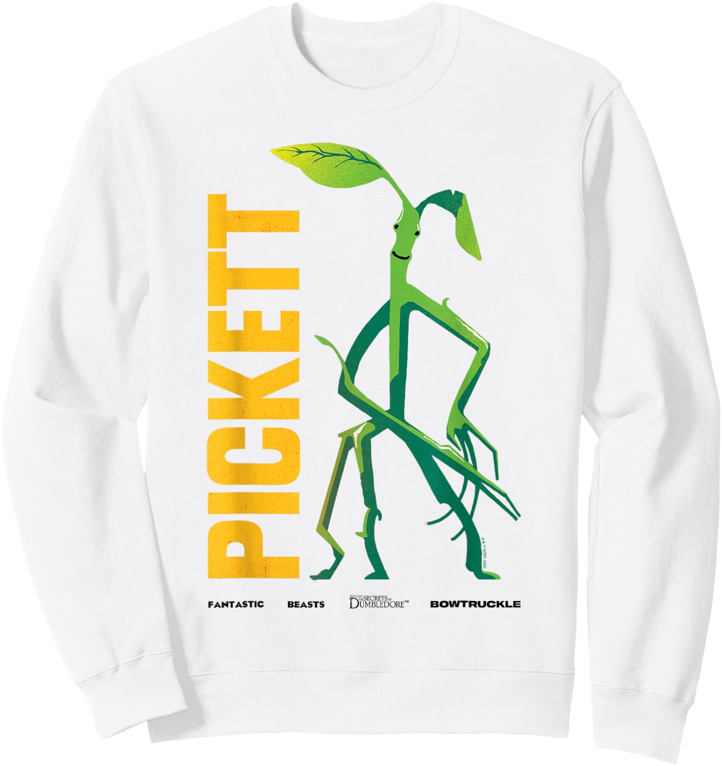 Fantastic Beasts 3 Pickett the Bowtruckle Sweatshirt - Sweatshirt | White