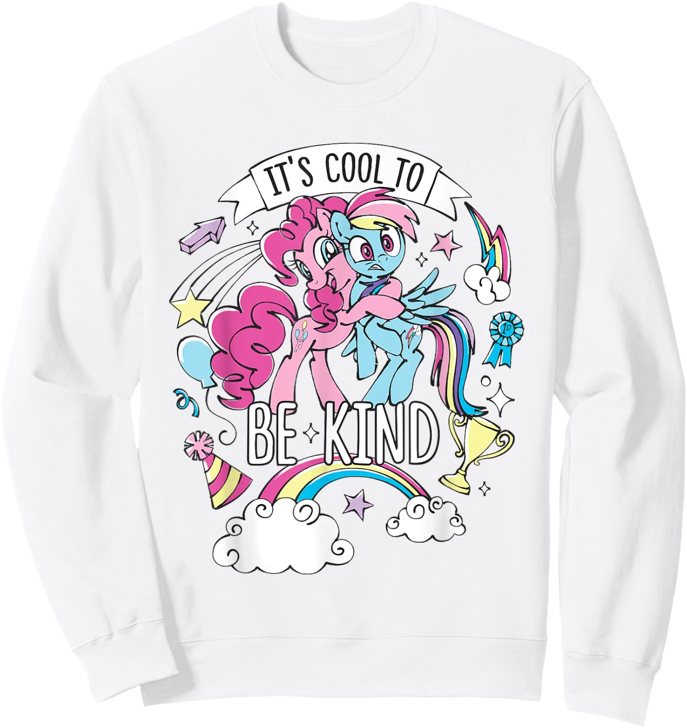 My Little Pony Its Cool To Be Kind Sweatshirt - Sweatshirt | White