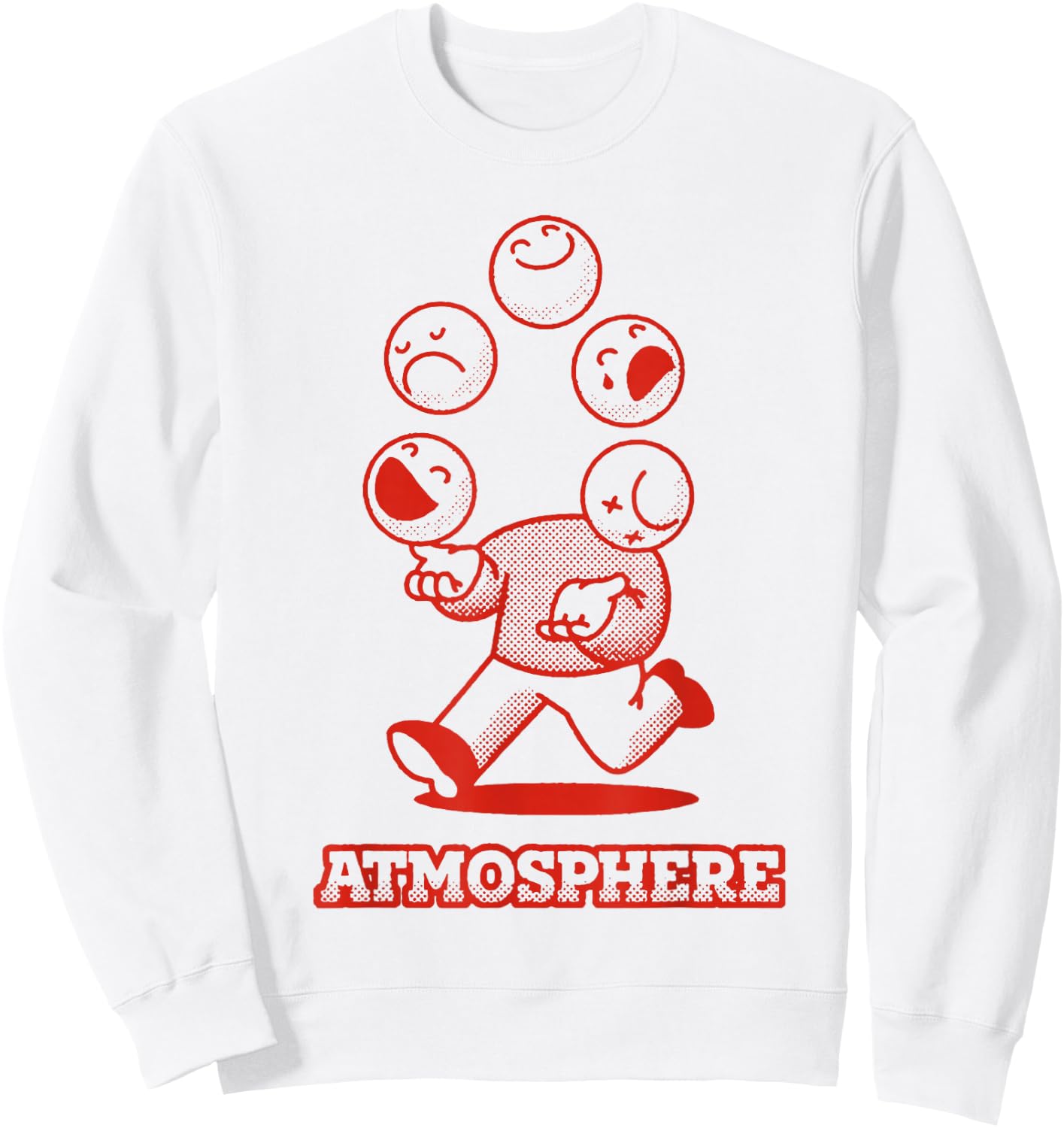 Atmosphere Juggle Sweatshirt - Sweatshirt | White