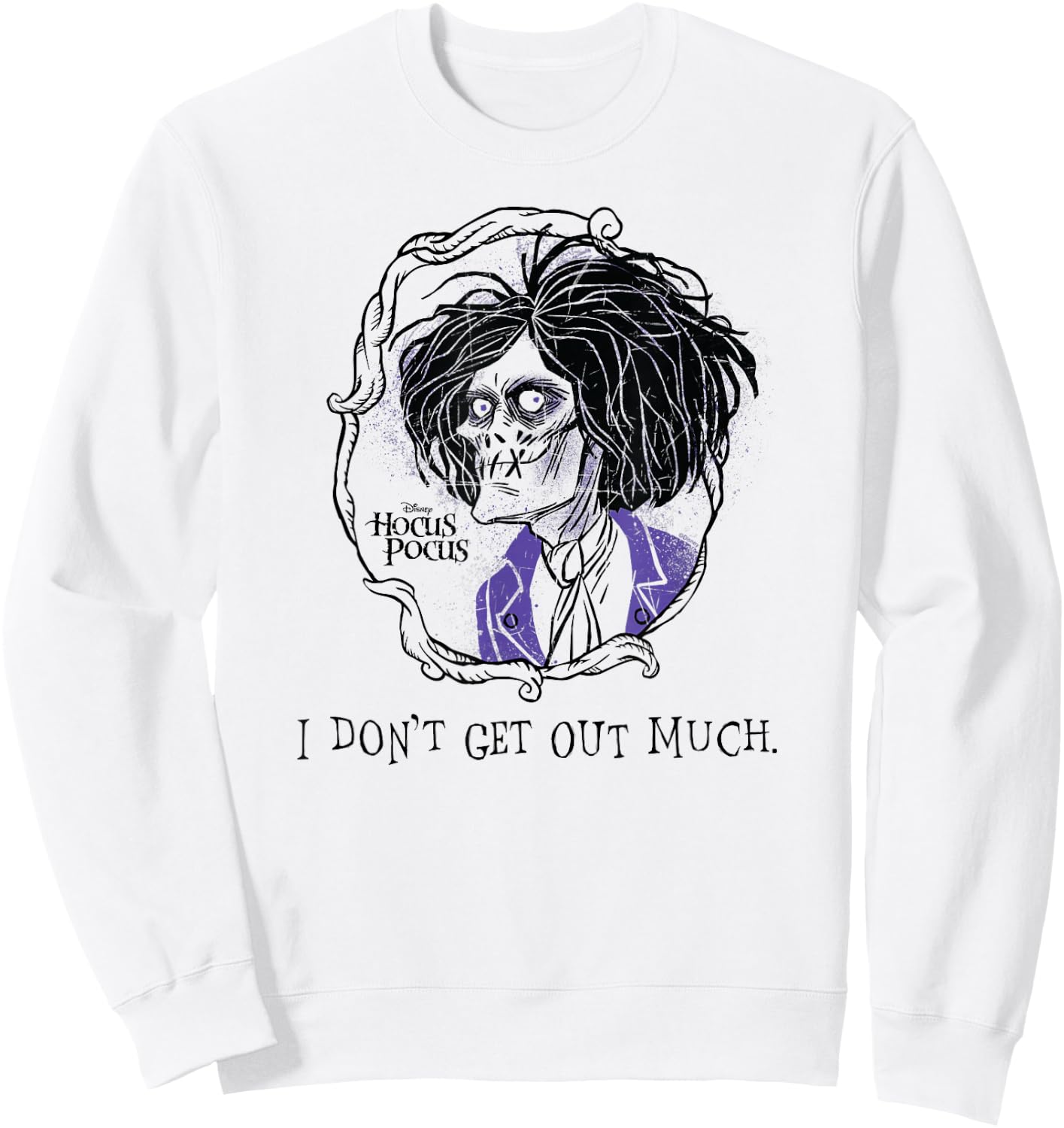 Hocus Pocus - I Don't Get Out Much Sweatshirt - Sweatshirt | White