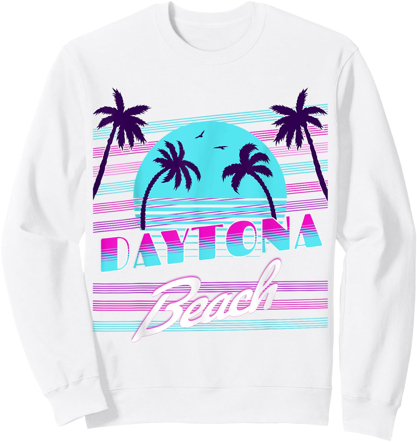 Daytona Beach Sweatshirt - Sweatshirt | White