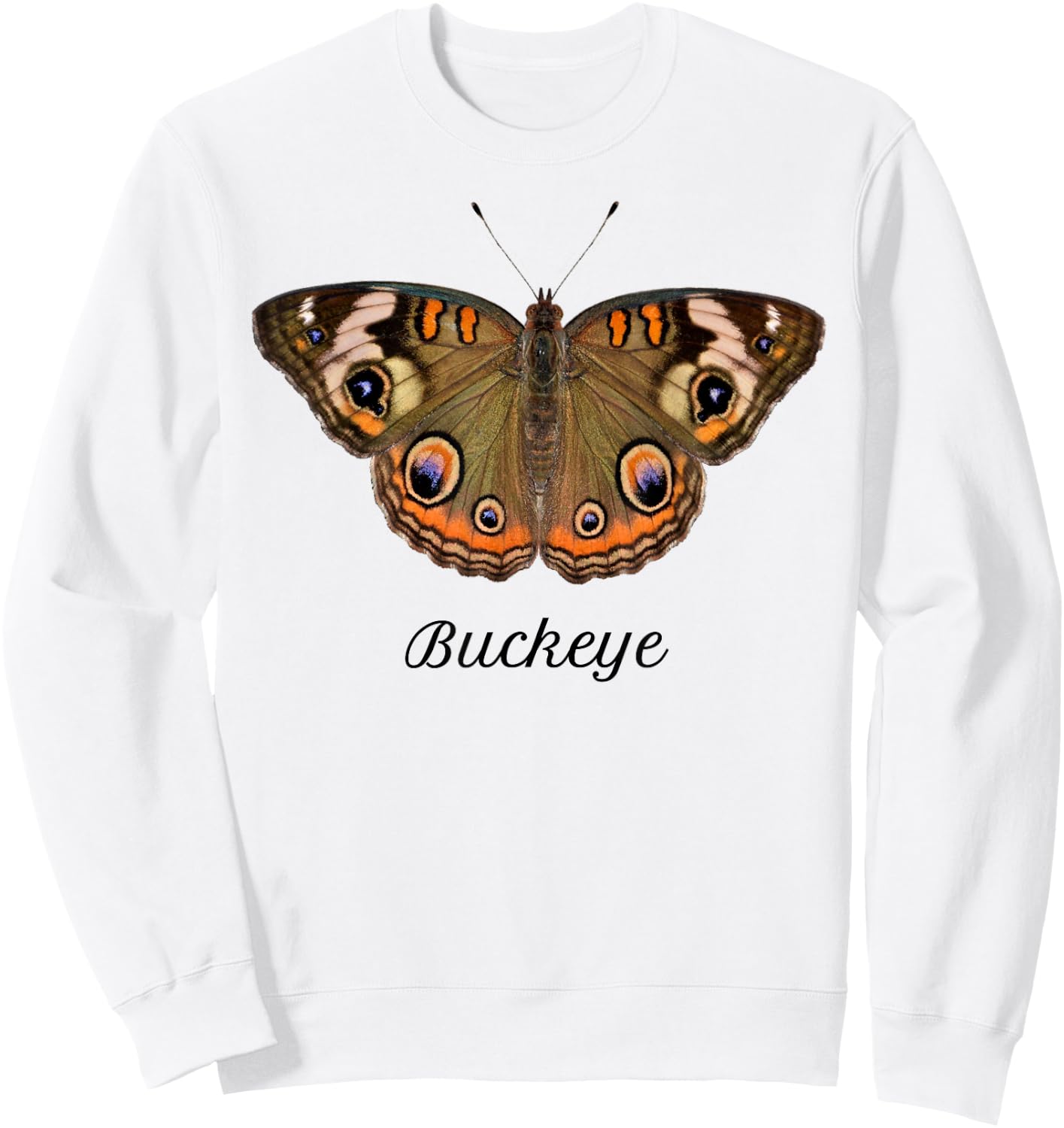 Buckeye Butterfly Sweatshirt - Sweatshirt | White