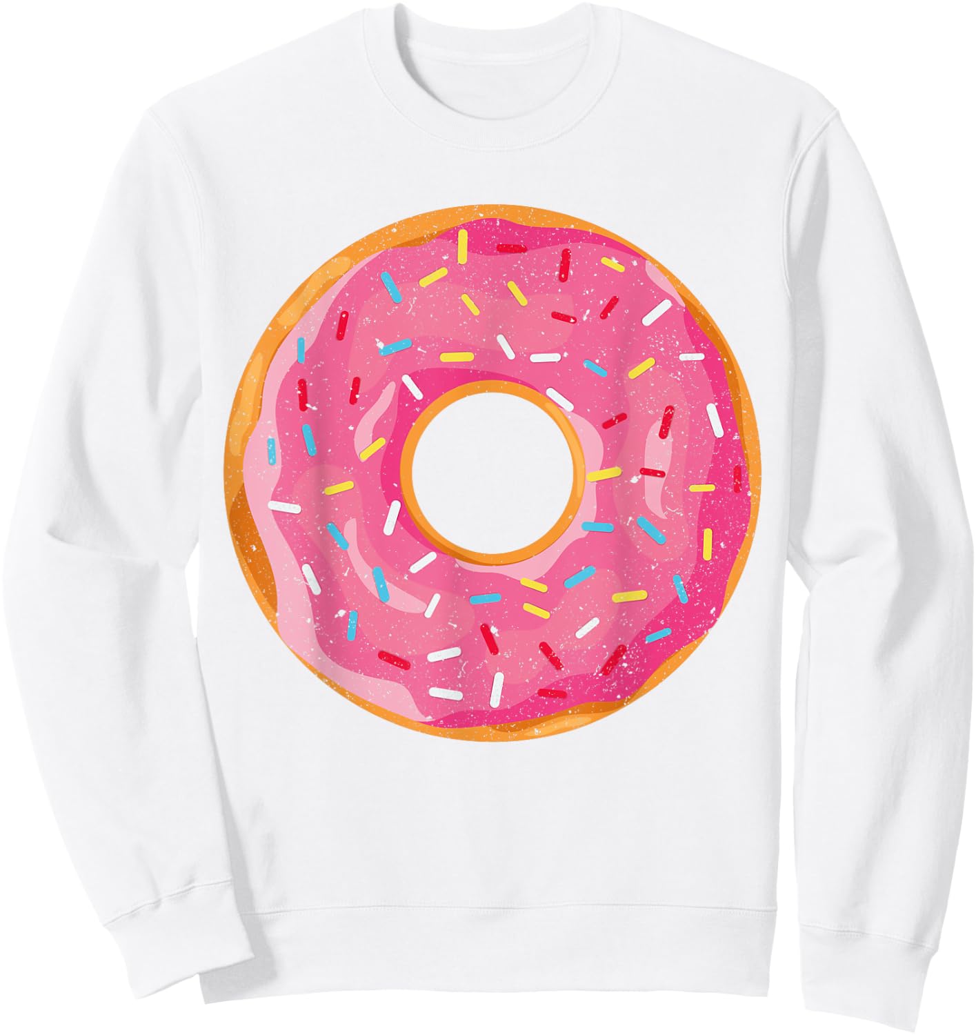 Donut Doughnut Costume Shirt Sweatshirt - Sweatshirt | White