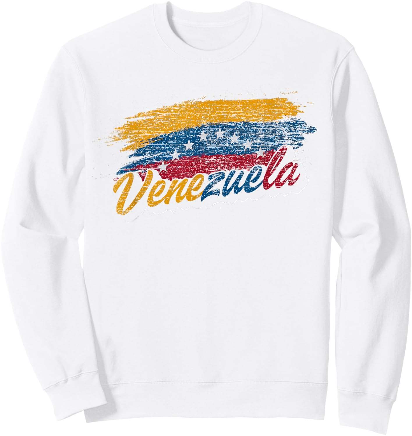 Latin American Gift Venezuela Flag Caracas Pride Venezuela Sweatshirt - Sweatshirt | White