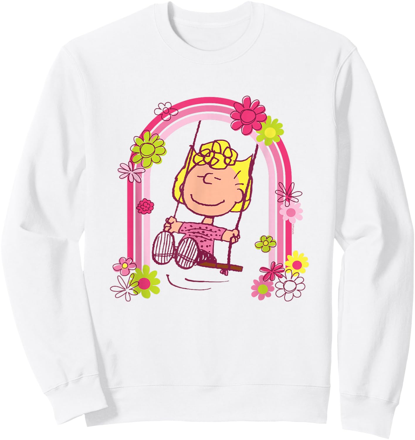 Peanuts - Sally Rainbow Swing Sweatshirt - Sweatshirt | White