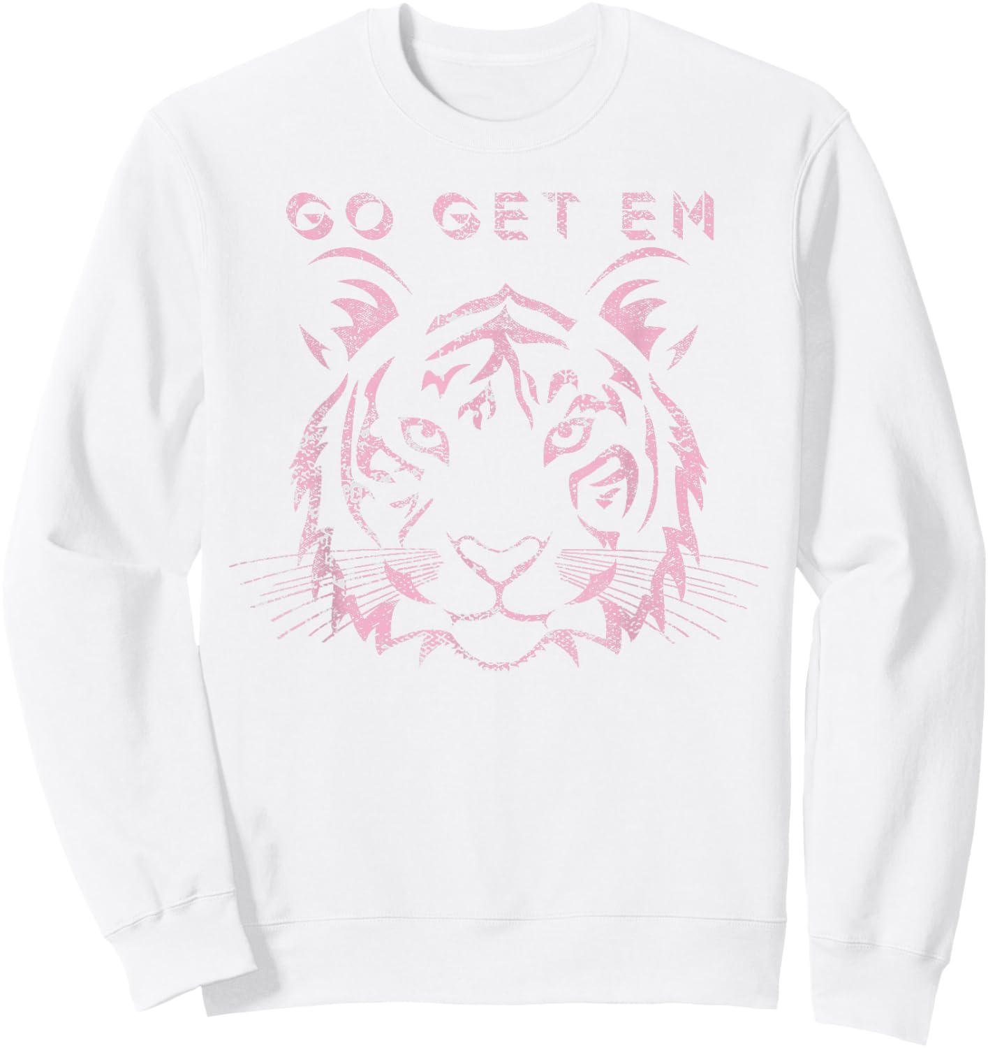 Go Get Em Tiger Sweatshirt - Sweatshirt | White