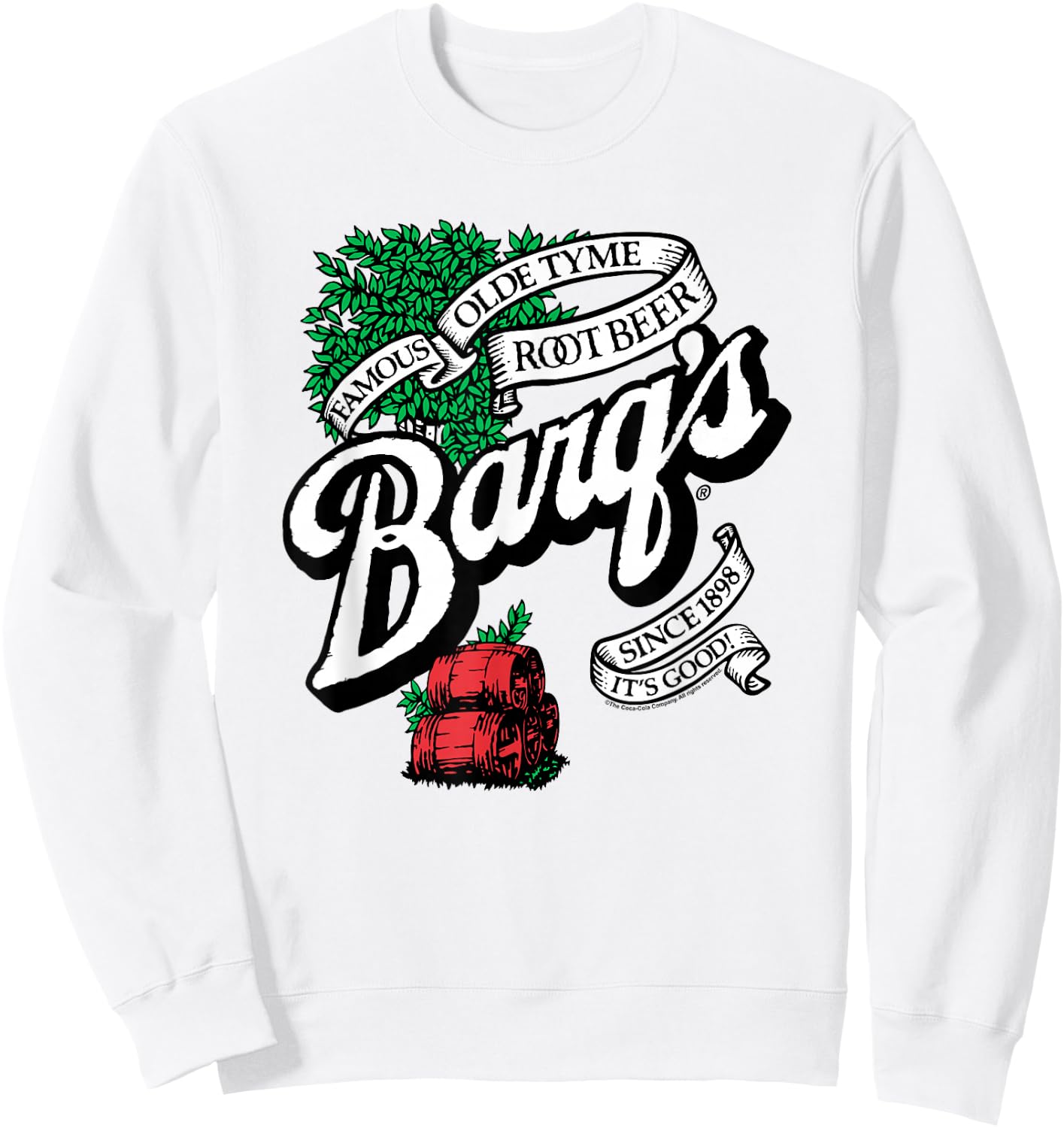 Coca-Cola - Barq's Olde Tyme Root Beer Sweatshirt - Sweatshirt | White